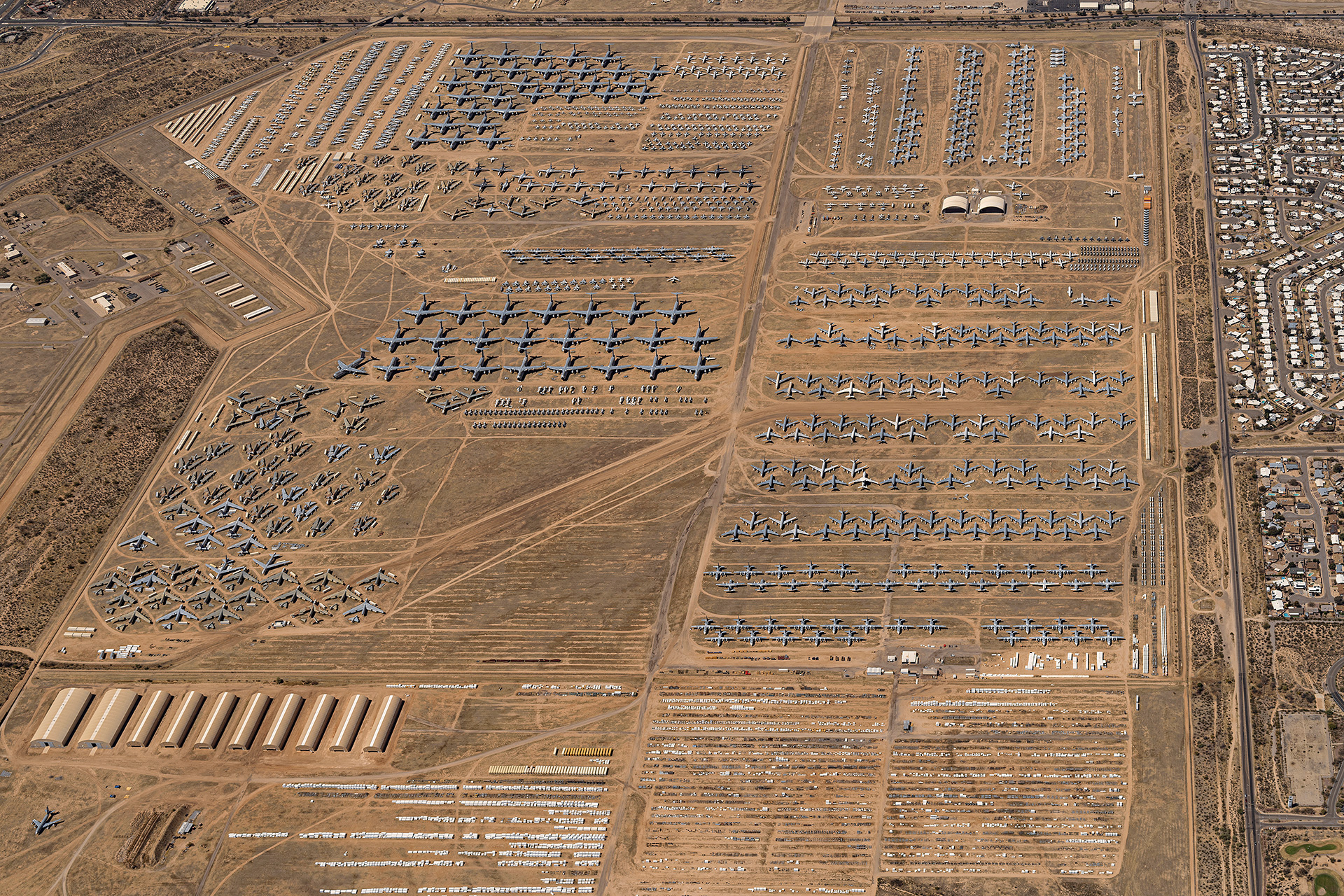 Davis-Monthan Air Force Base. 309th Aerospace Maintenance and Regeneration Group. 2022. Photo © Bernhard Lang