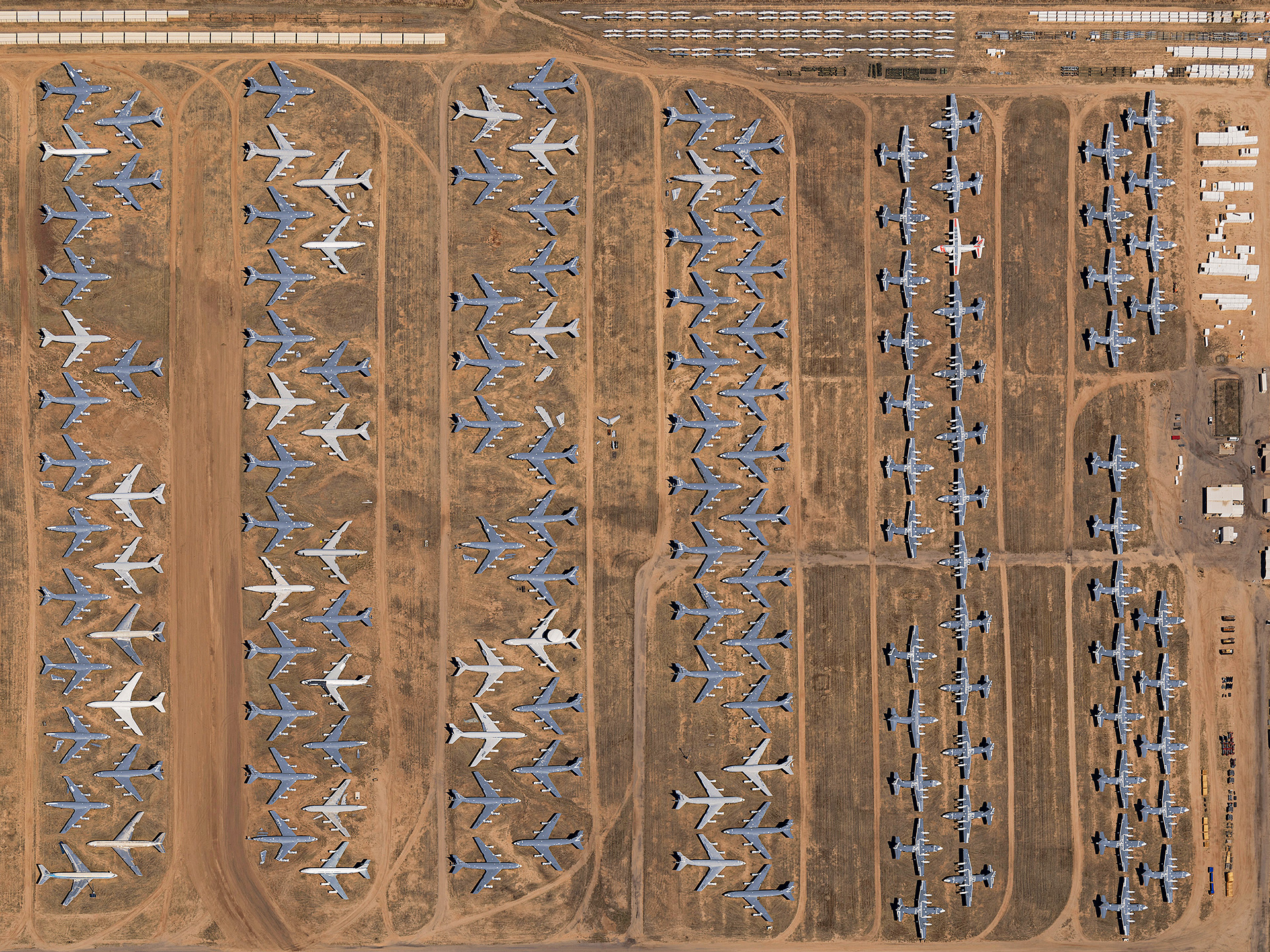 Davis-Monthan Air Force Base. 309th Aerospace Maintenance and Regeneration Group. 2022. Photo © Bernhard Lang