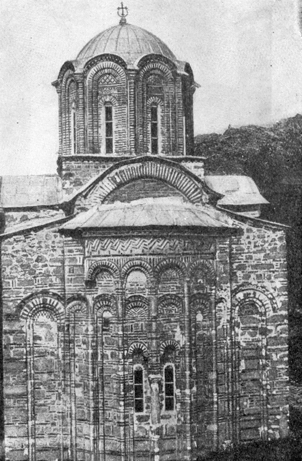 31. Лесново. Церковь, 1341—1349 гг. Вид с востока