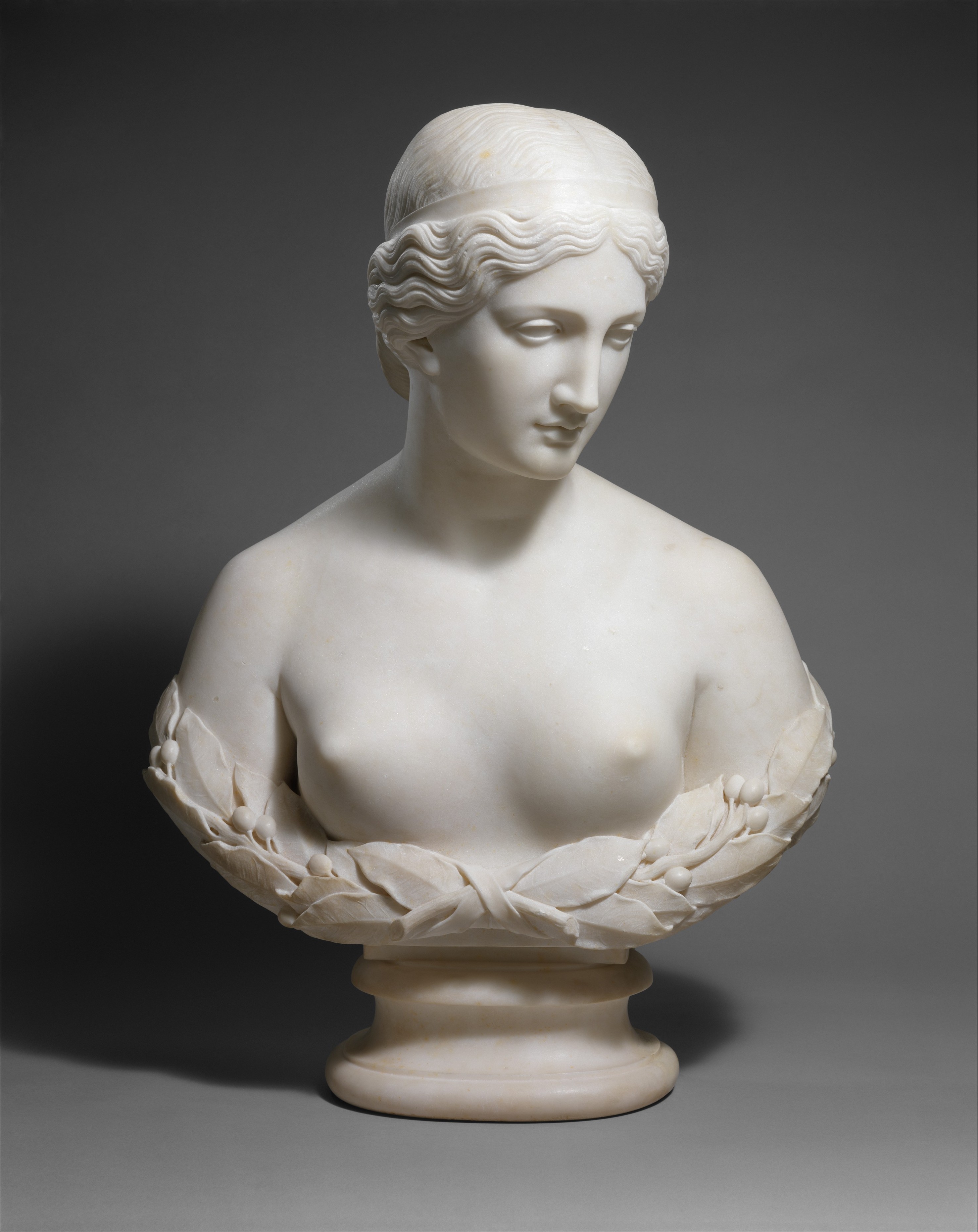 Daphne. 1853, carved 1854. Harriet Goodhue Hosmer