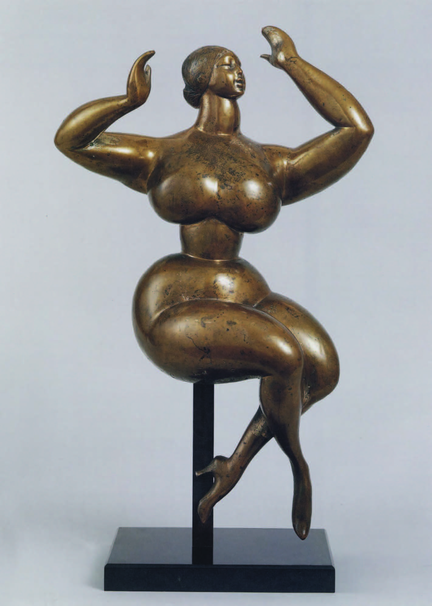 Nude Woman with Upraised Arms. by 1923; cast probably 1924. Gaston Lachaise