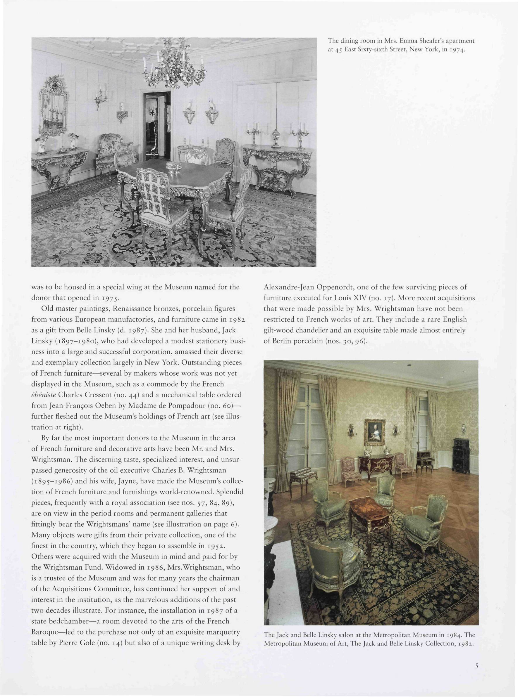 European Furniture in The Metropolitan Museum of Art: Highlights of the Collection / Daniëlle O. Kisluk-Grosheide, Wolfram Koeppe, William Rieder ; Photography by Joseph Coscia, Jr. — NewYork : The Metropolitan Museum of Art ; New Haven and London : Yale University Press, 2006