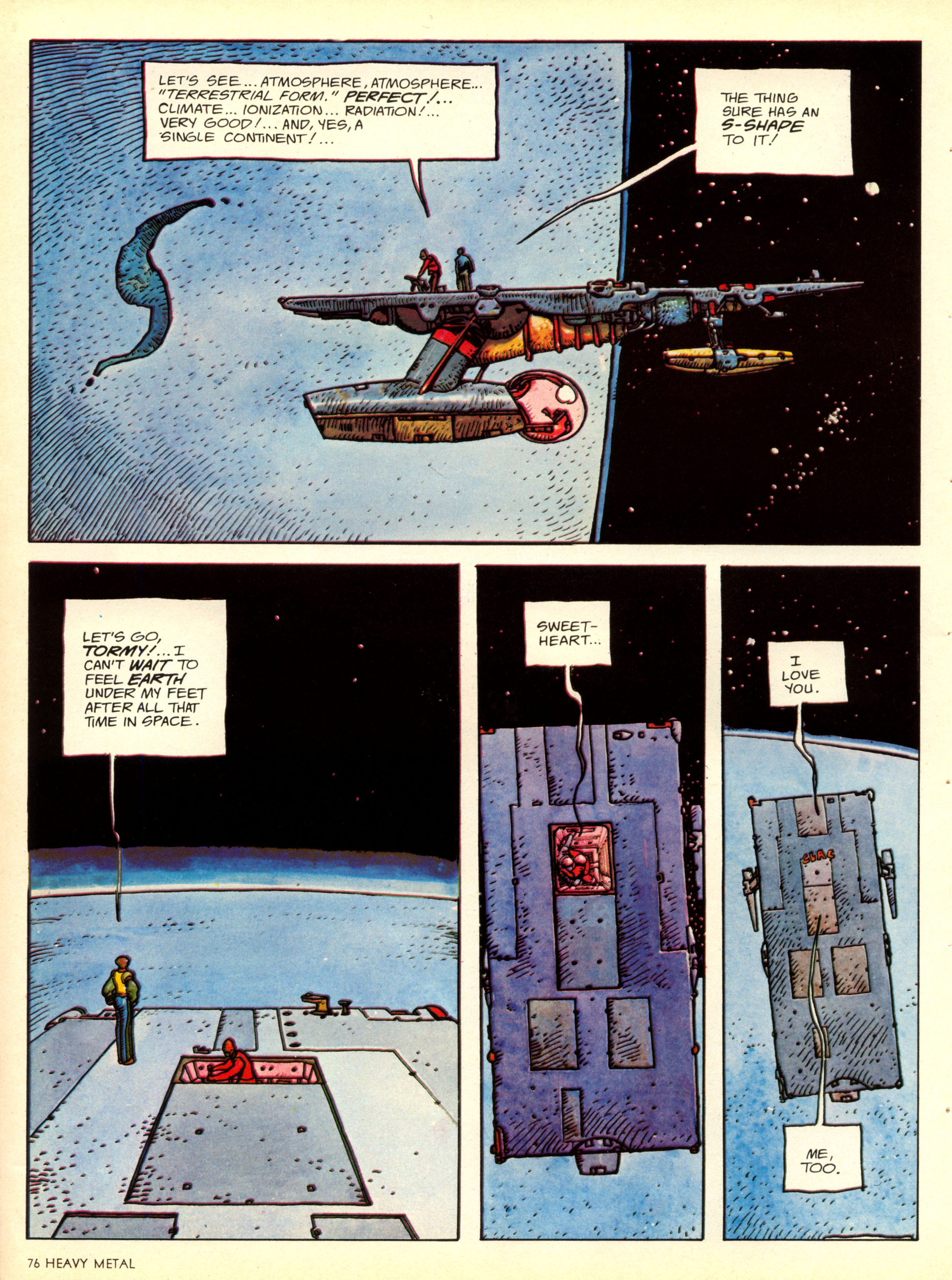 Mœbius. It's A Small Universe. 1977