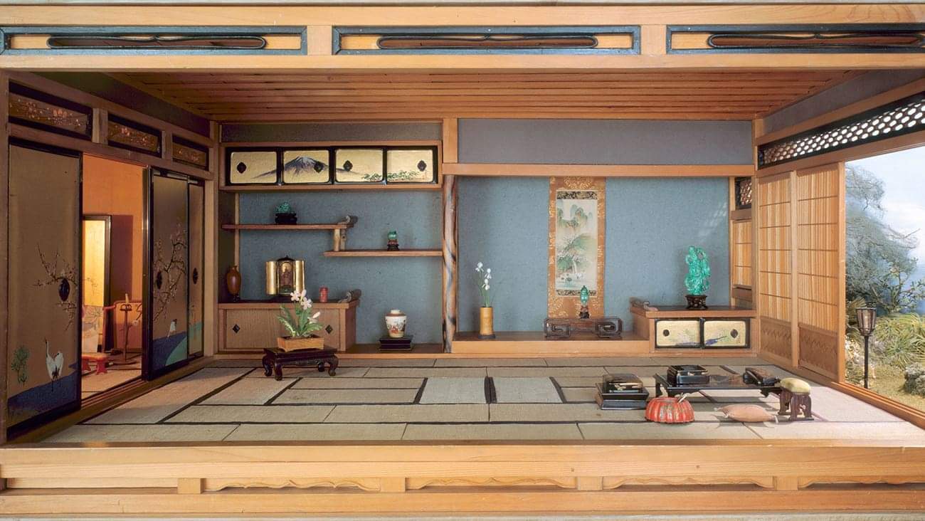 E-31: Japanese Traditional Interior. Designed by Narcissa Niblack Thorne, c. 1937.Source: Art Institute of Chicago