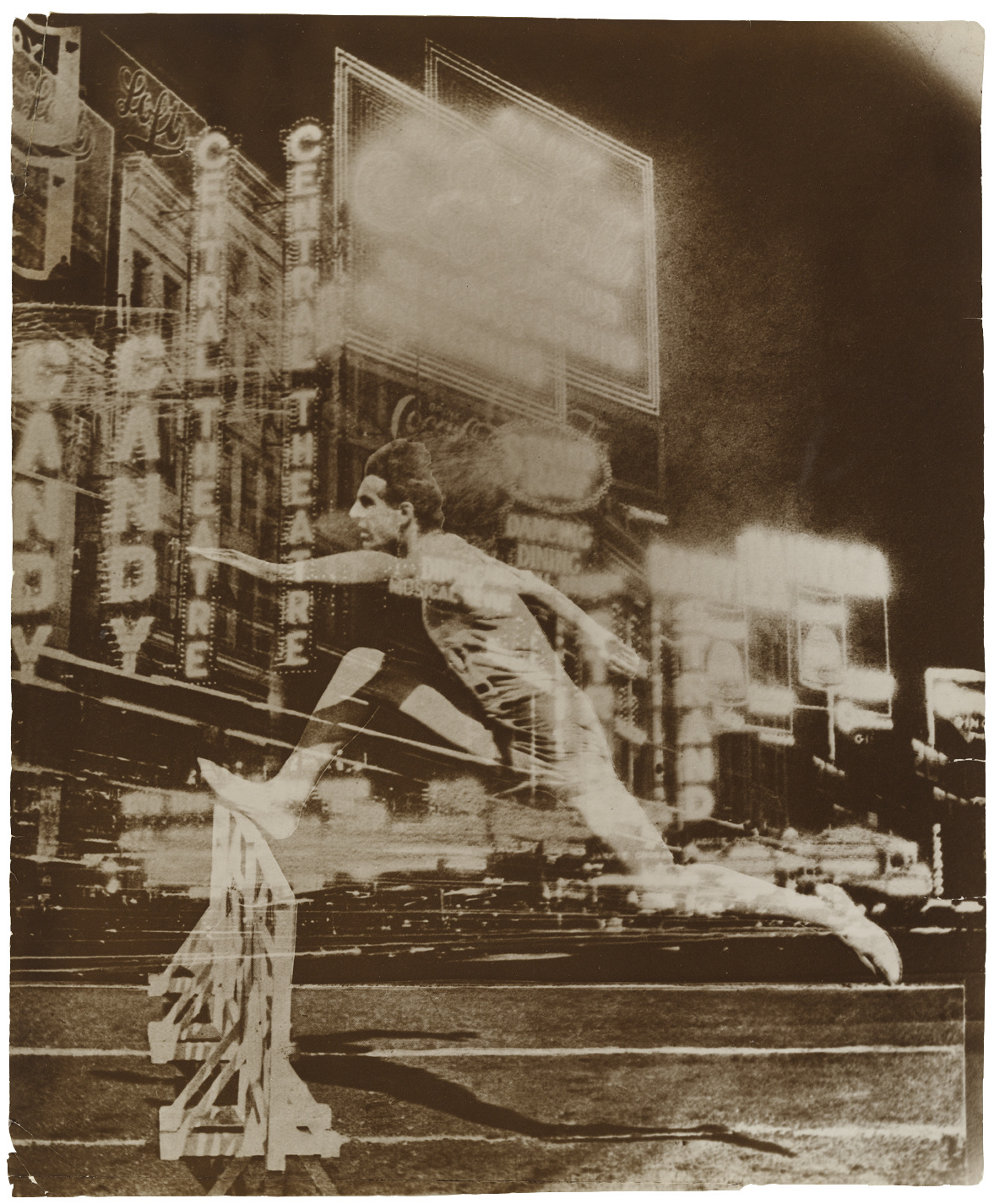 El Lissitzky. Runner in the City, 1925-26