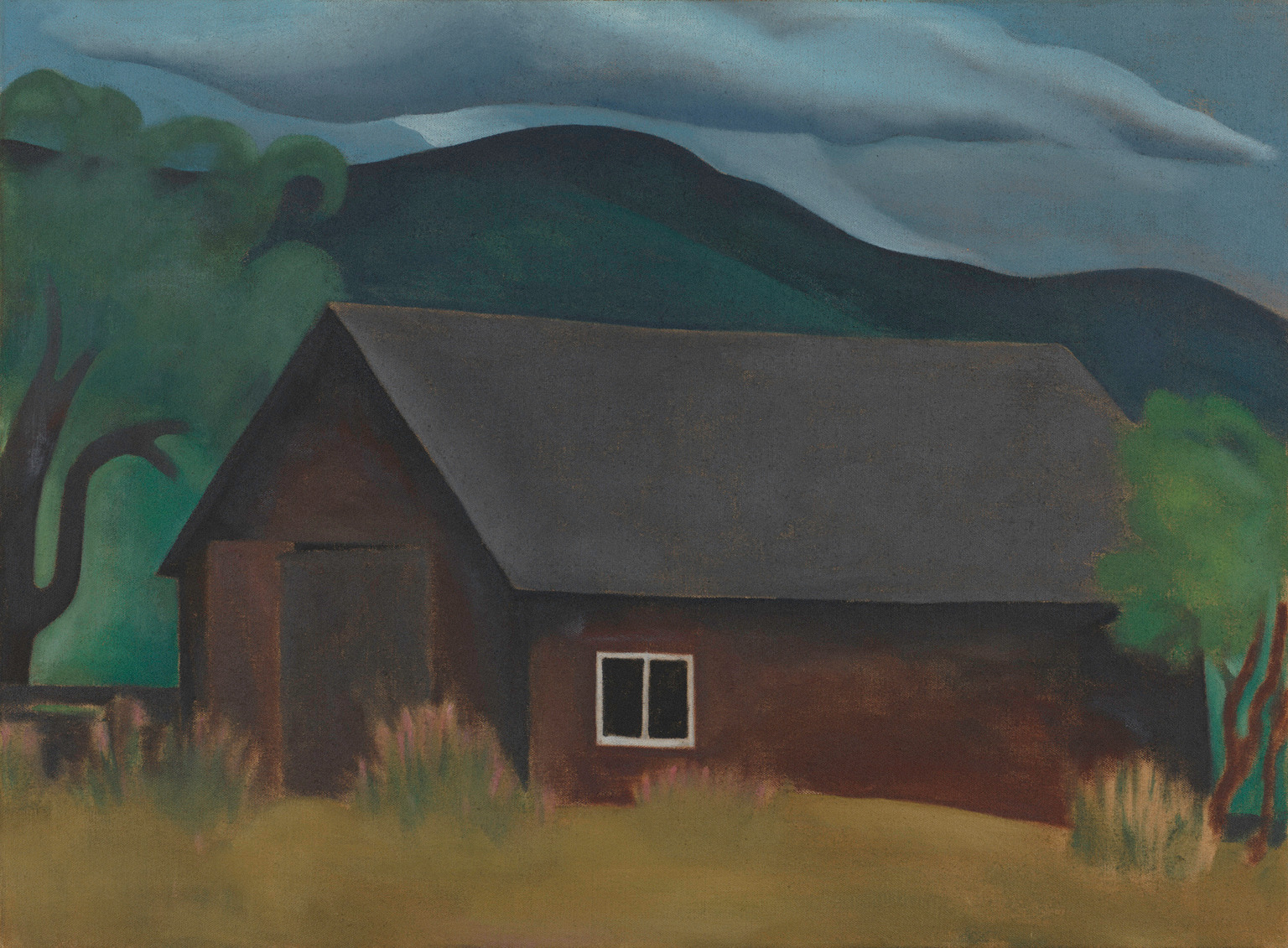 Georgia O'Keeffe. My Shanty, Lake George. 1922. Source: The Phillips Collection