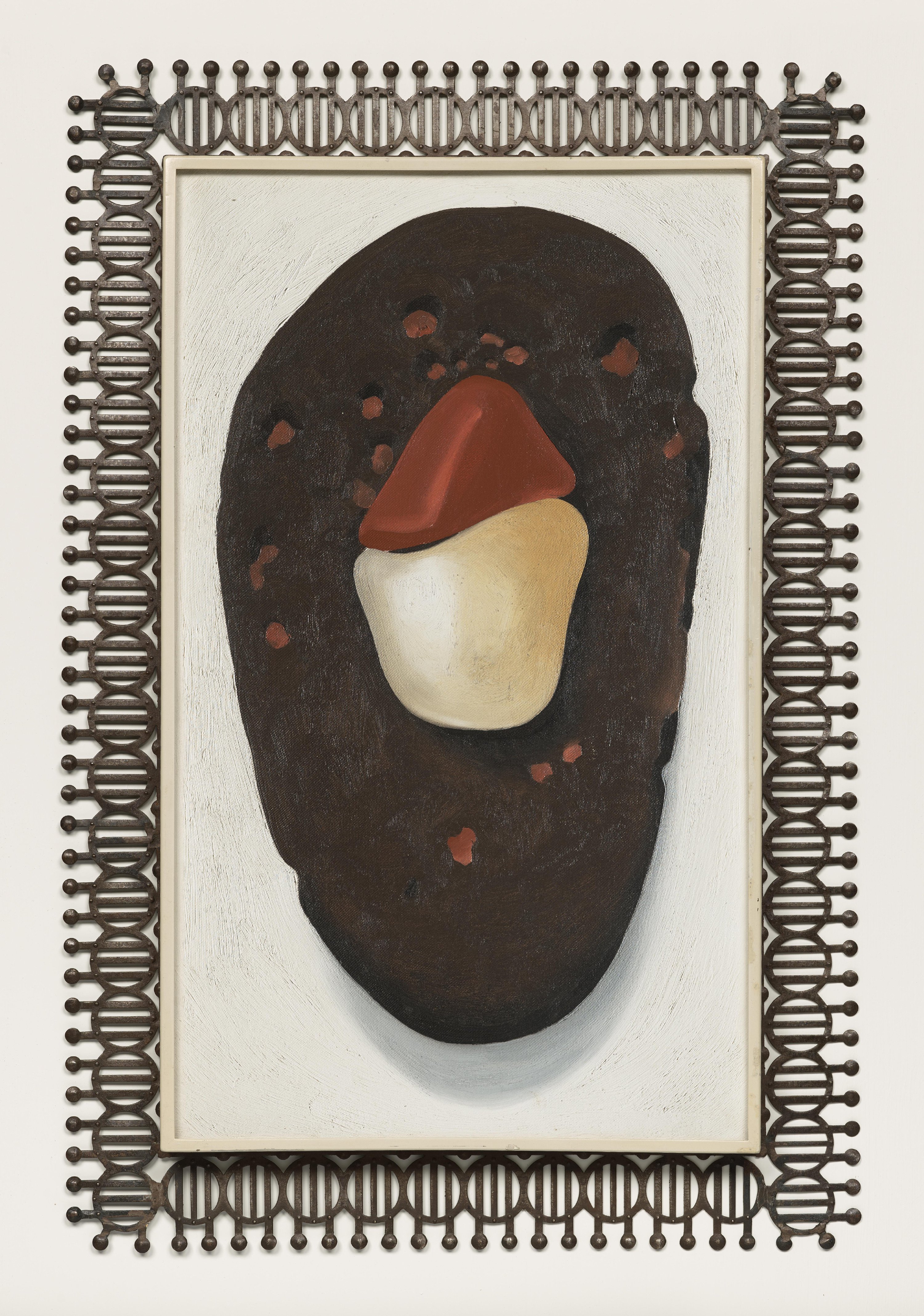 Georgia O'Keeffe. Three Small Rocks Big. 1937. Source: Philadelphia Museum of Art