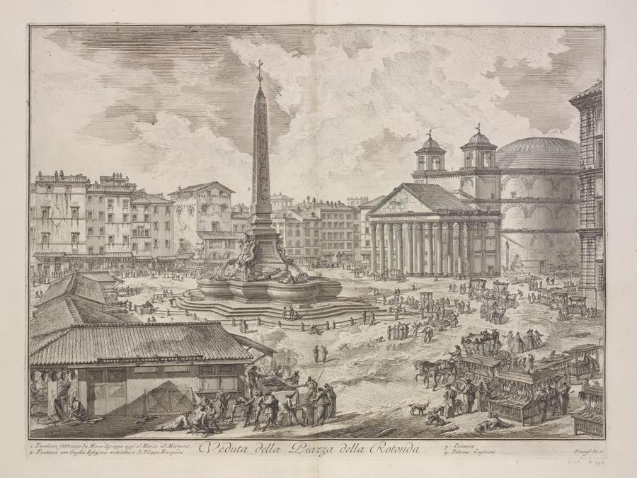 Vedute di Roma Disegnate ed Incise da Giambattista Piranesi Architetto Veneziano. 1748–1751