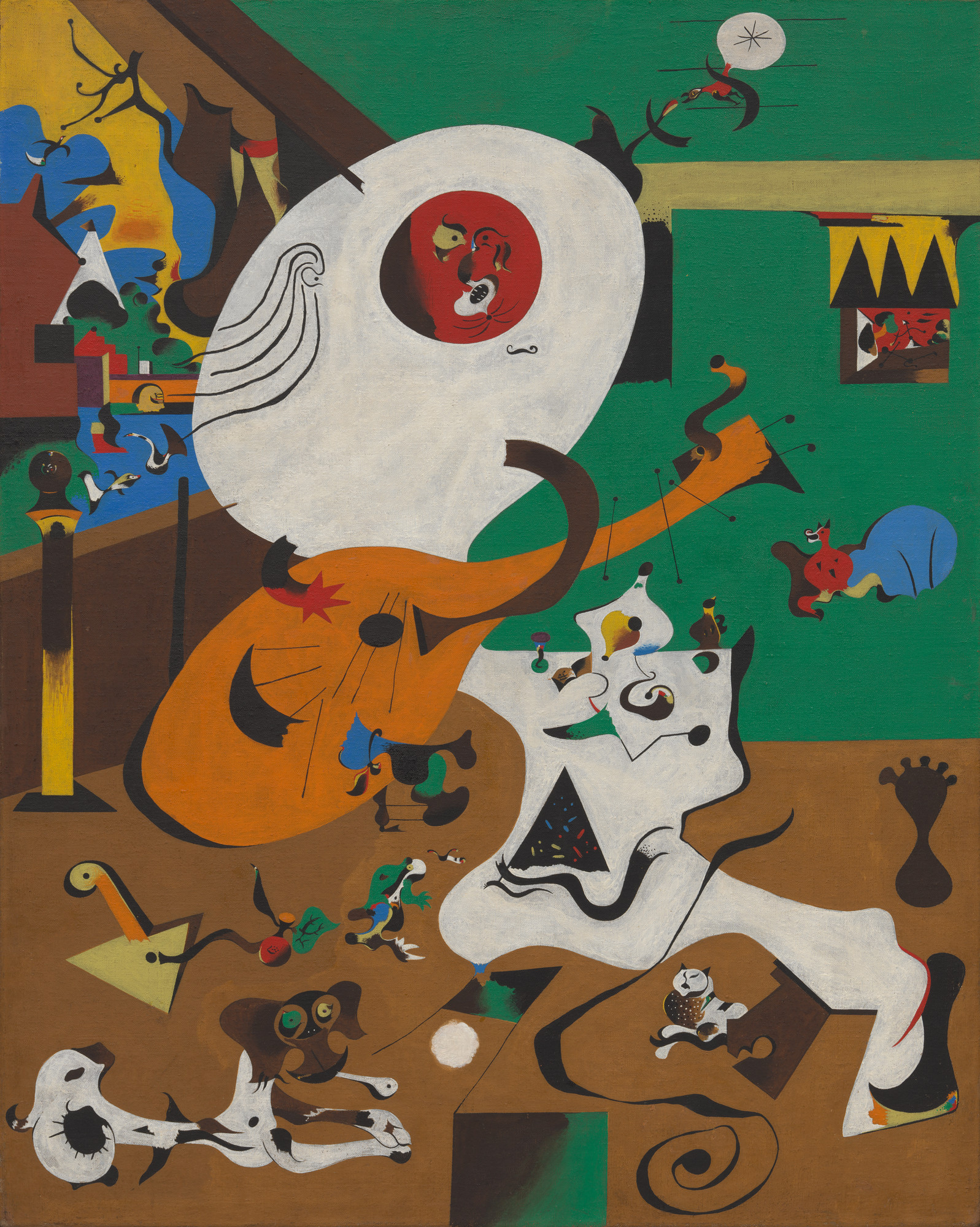 Joan Miró. Dutch Interior (I). Montroig, July-December 1928