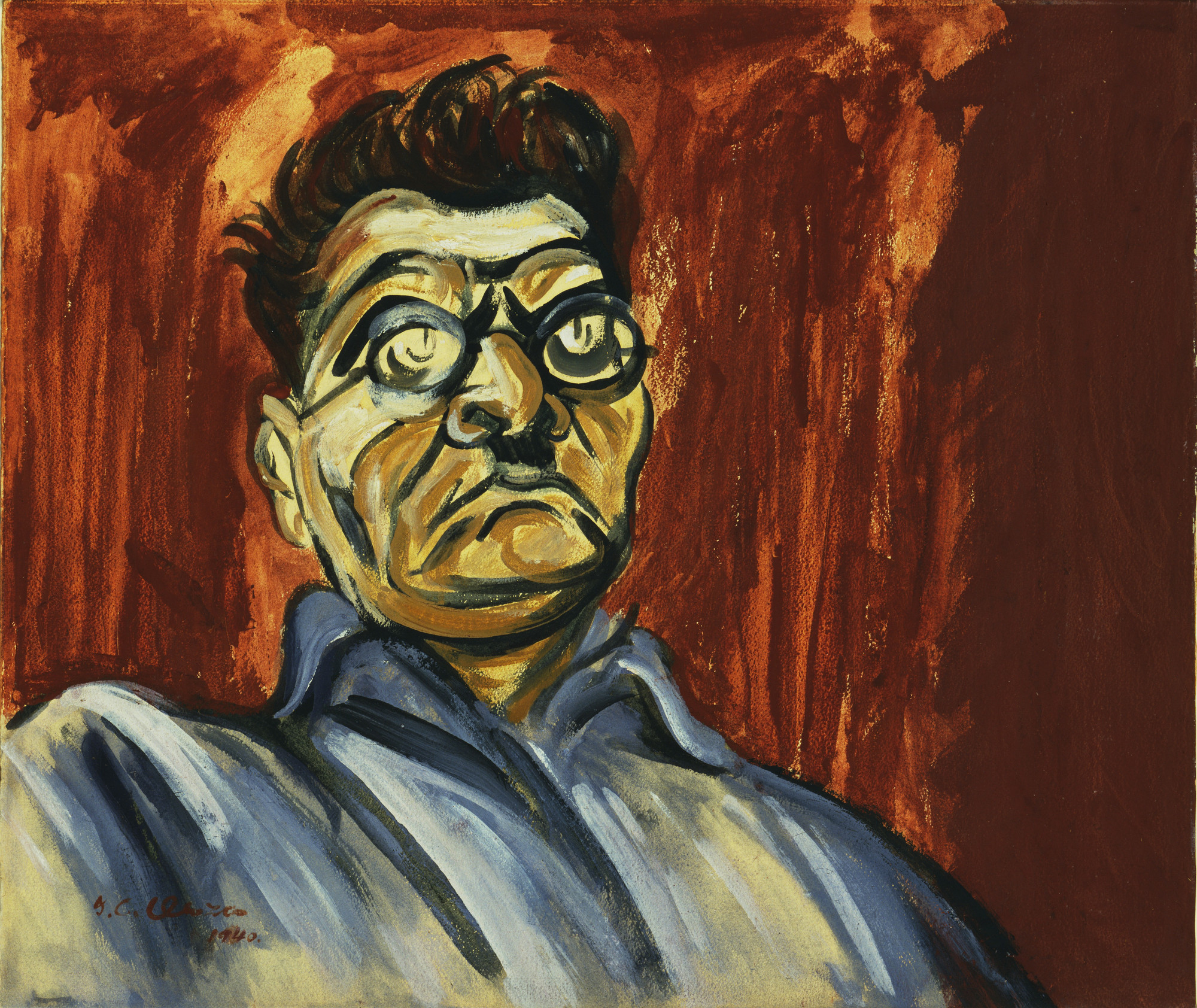 José Clemente Orozco. Self-Portrait. 1940