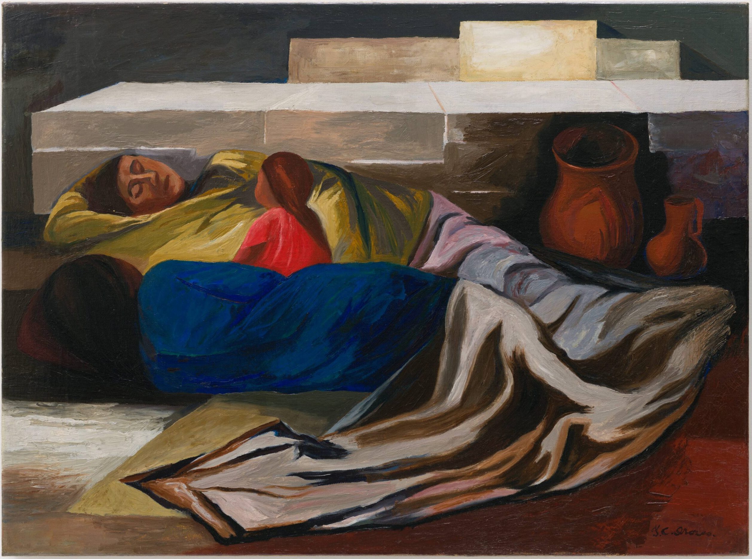José Clemente Orozco. Sleeping (The Family). 1930