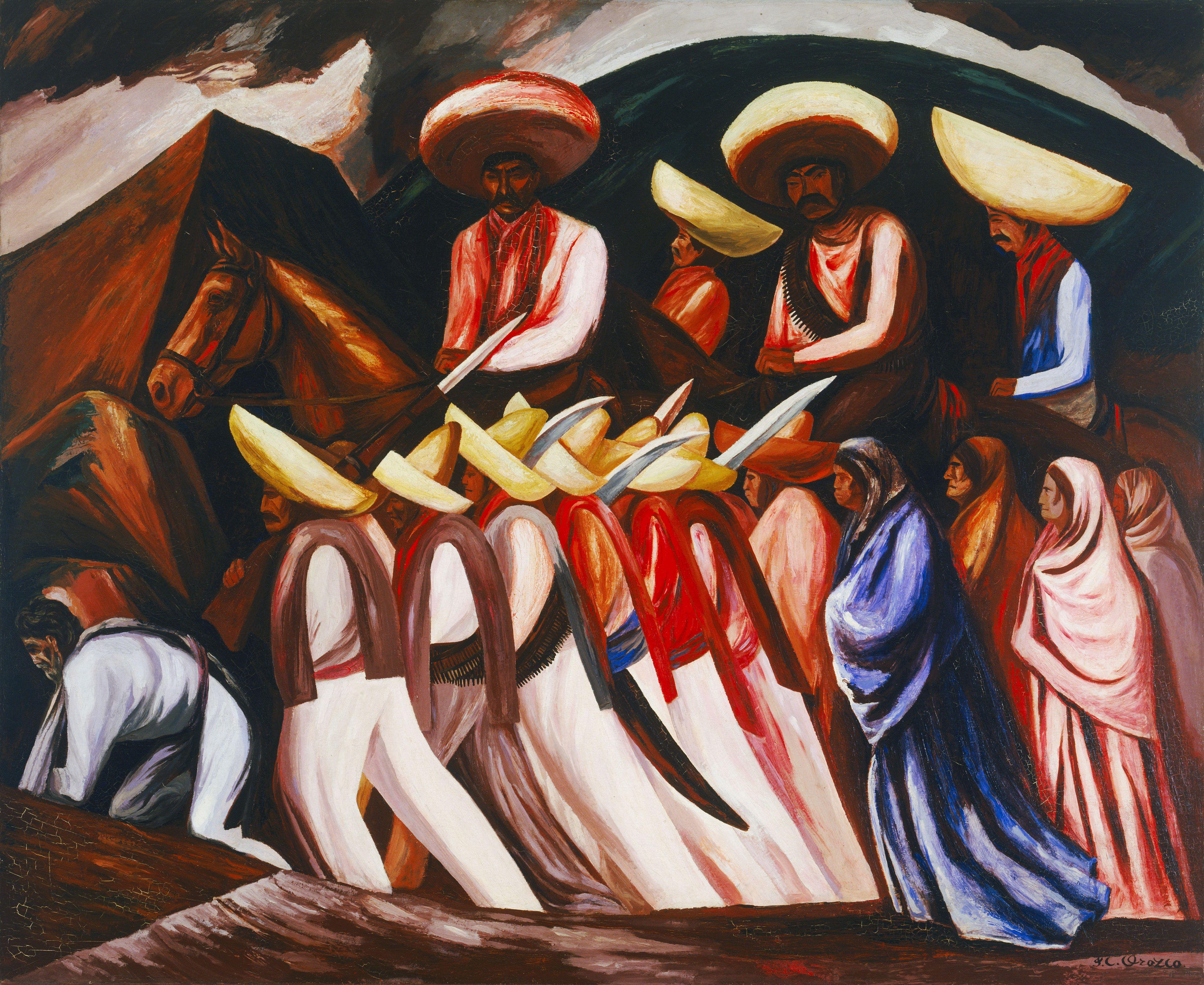 José Clemente Orozco. Zapatistas. 1931