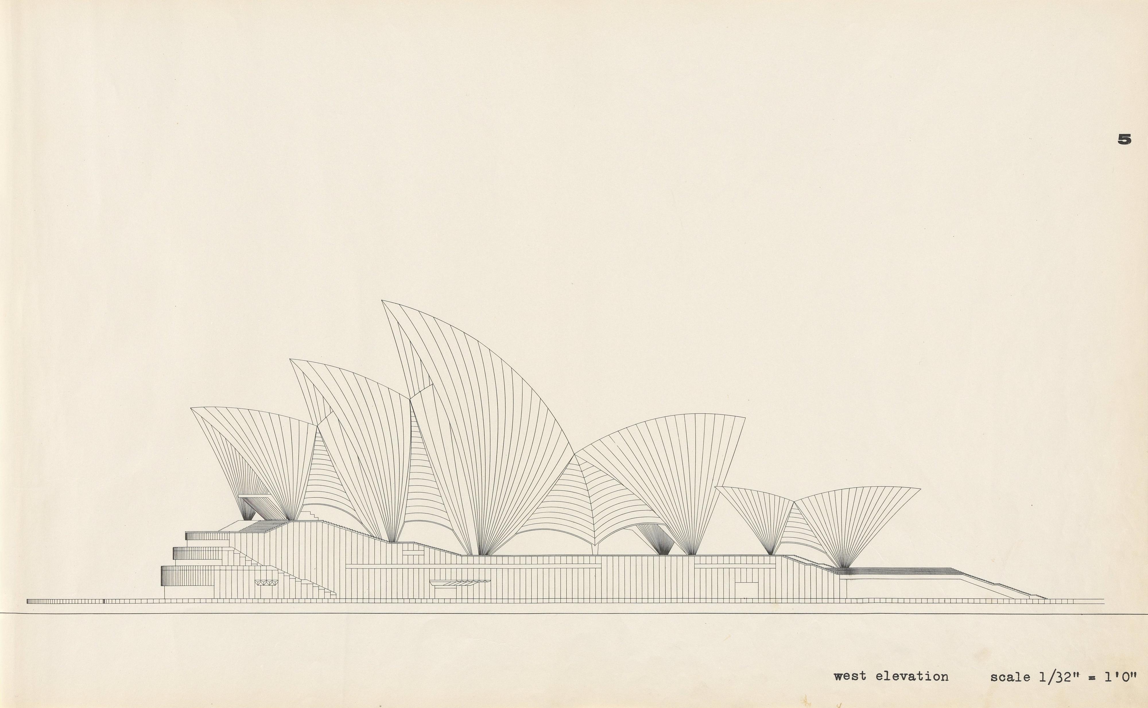 Sydney Opera House : [Yellow Book] / architect Jørn Utzon. — 1962. — 39 plans