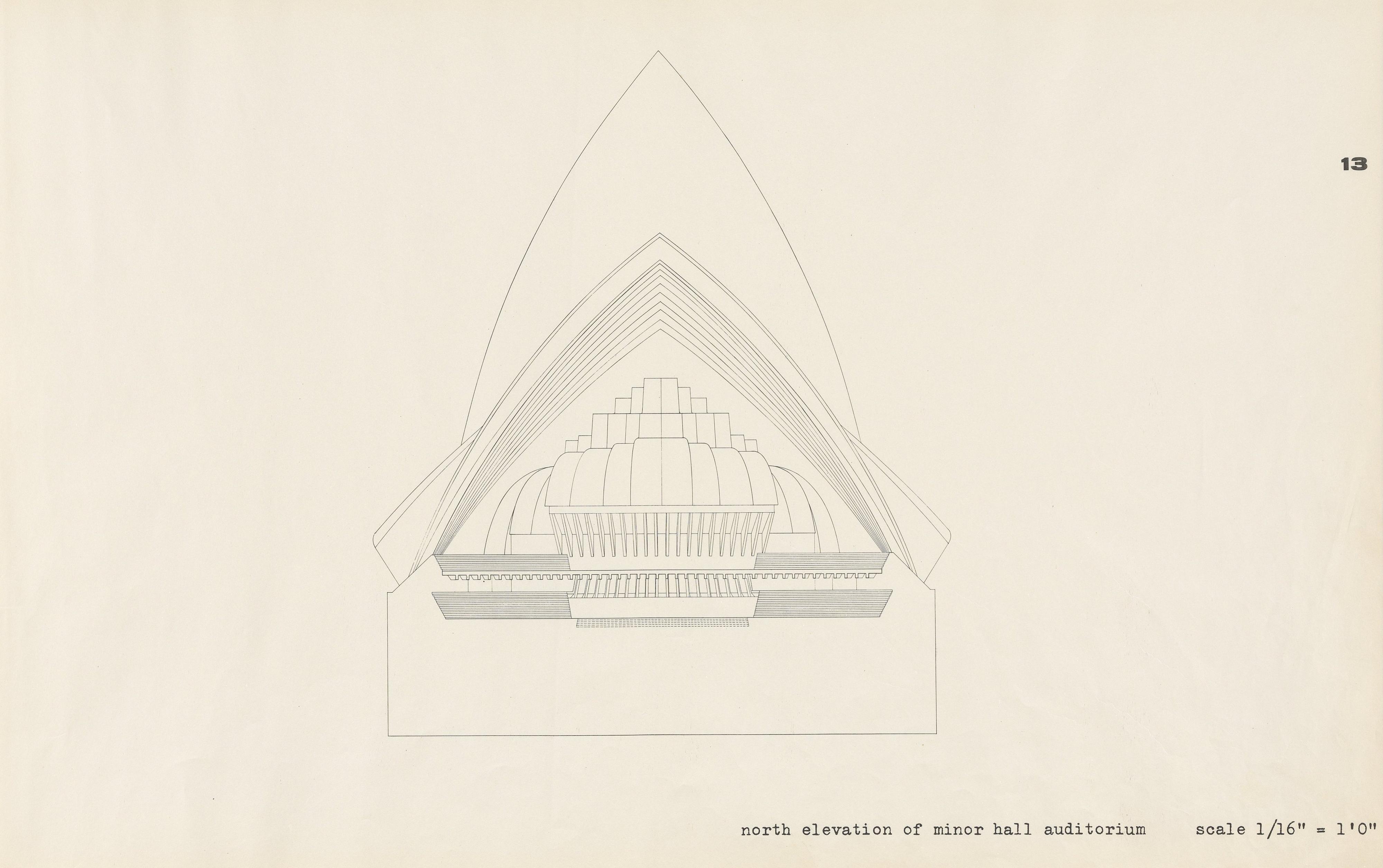 Sydney Opera House : [Yellow Book] / architect Jørn Utzon. — 1962. — 39 plans