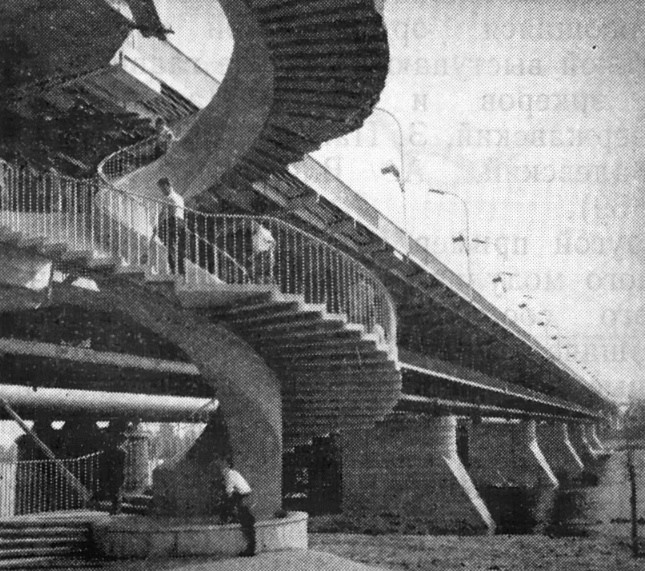 60. Варшава. Двухъярусный мост через Вислу