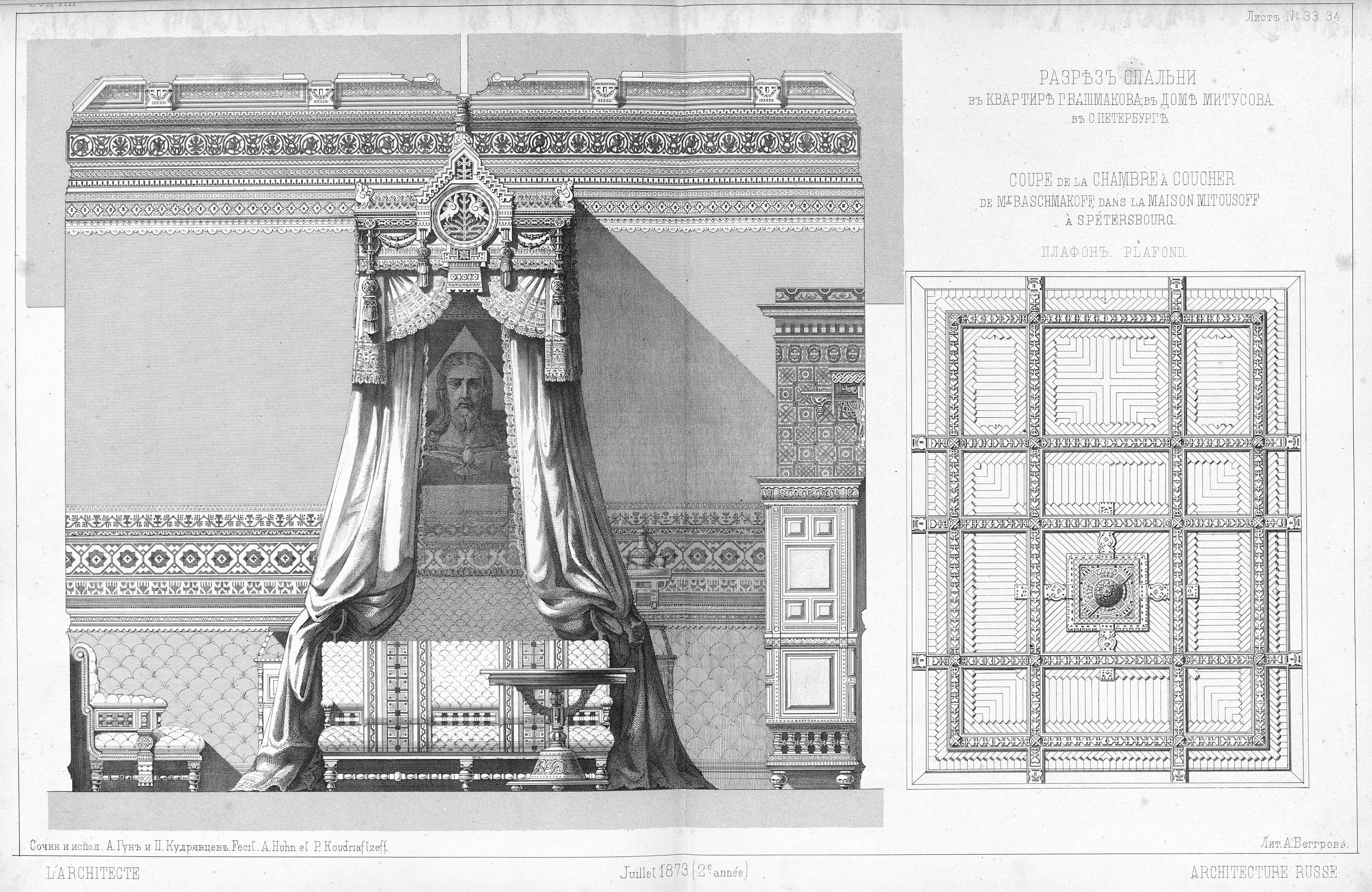 Чертежи из журнала «Зодчий» за 1873 год | портал о дизайне и архитектуре