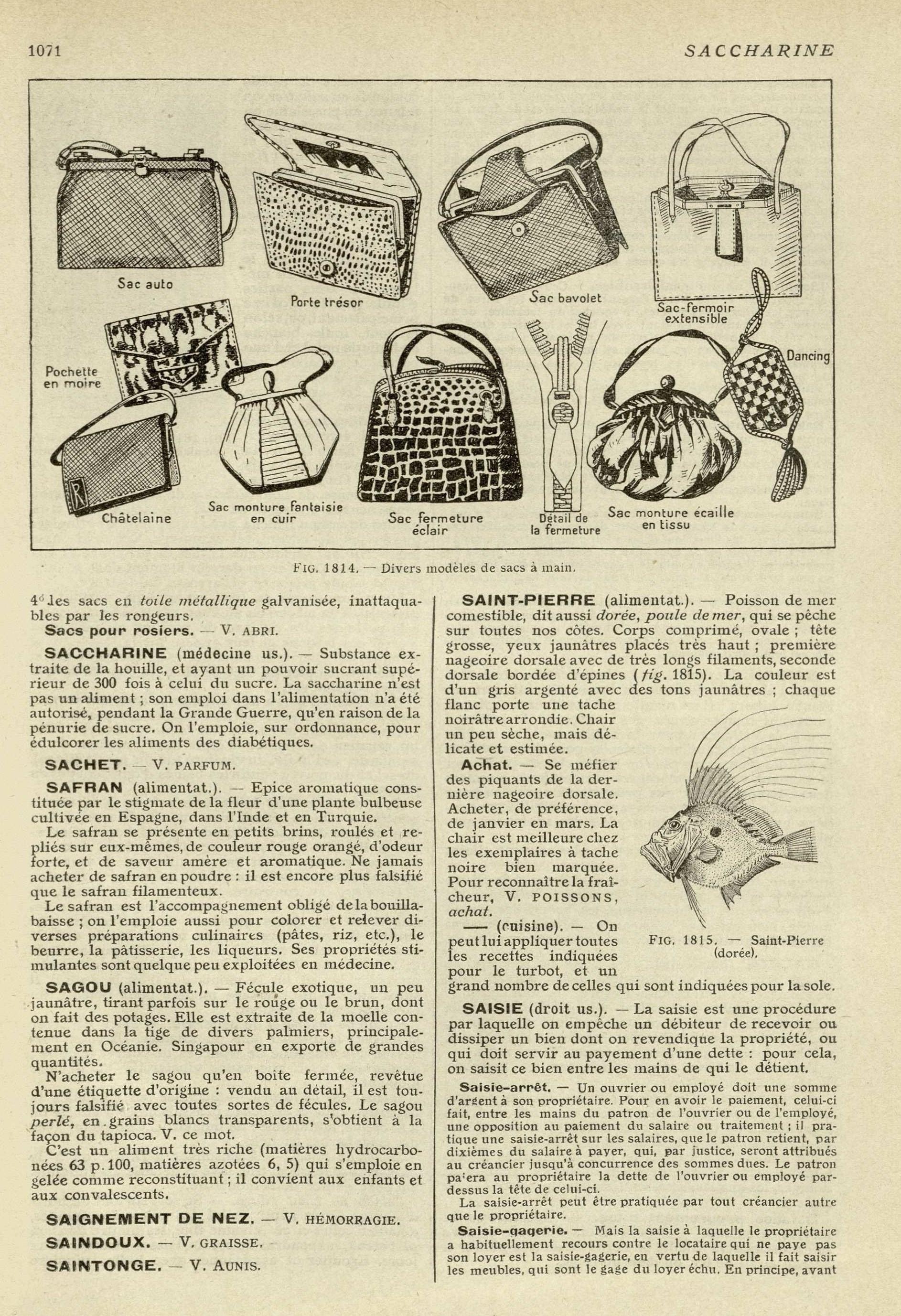 Larousse ménager : dictionnaire illustré de la vie domestique. 1926