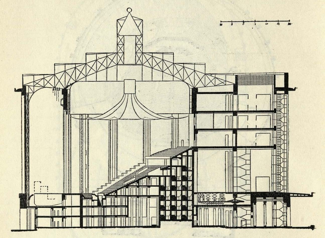 Я. А. Корнфельд. Архитектура современного театра на Западе. 1937 | портал о  дизайне и архитектуре