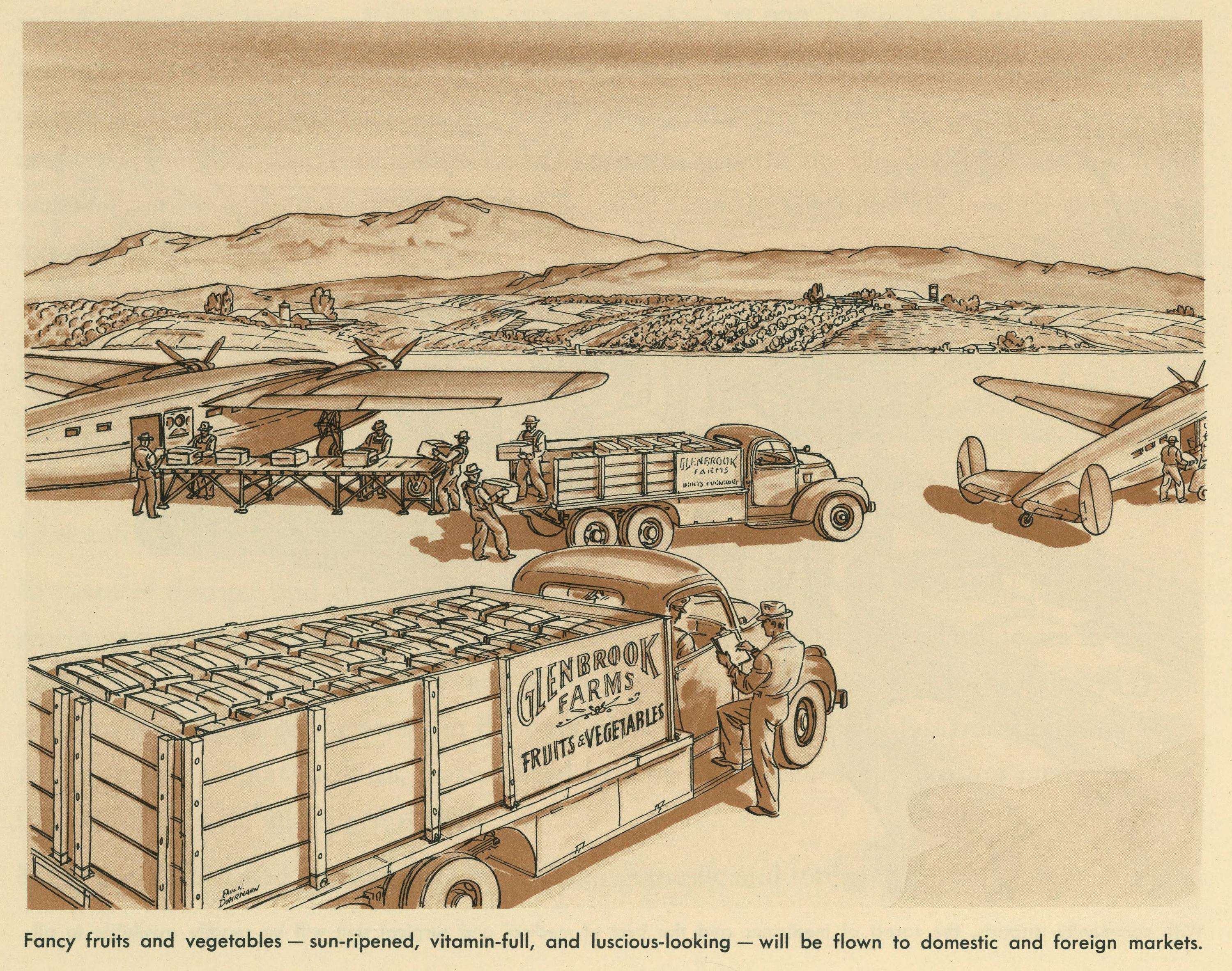 The Airport... Its Importance to your Community : Prepared in the Interest of Schwanerville, For the Coming Age of Flight / By the Aviation Department, Shell Oil Company Incorporated. — Sacramento, 1944