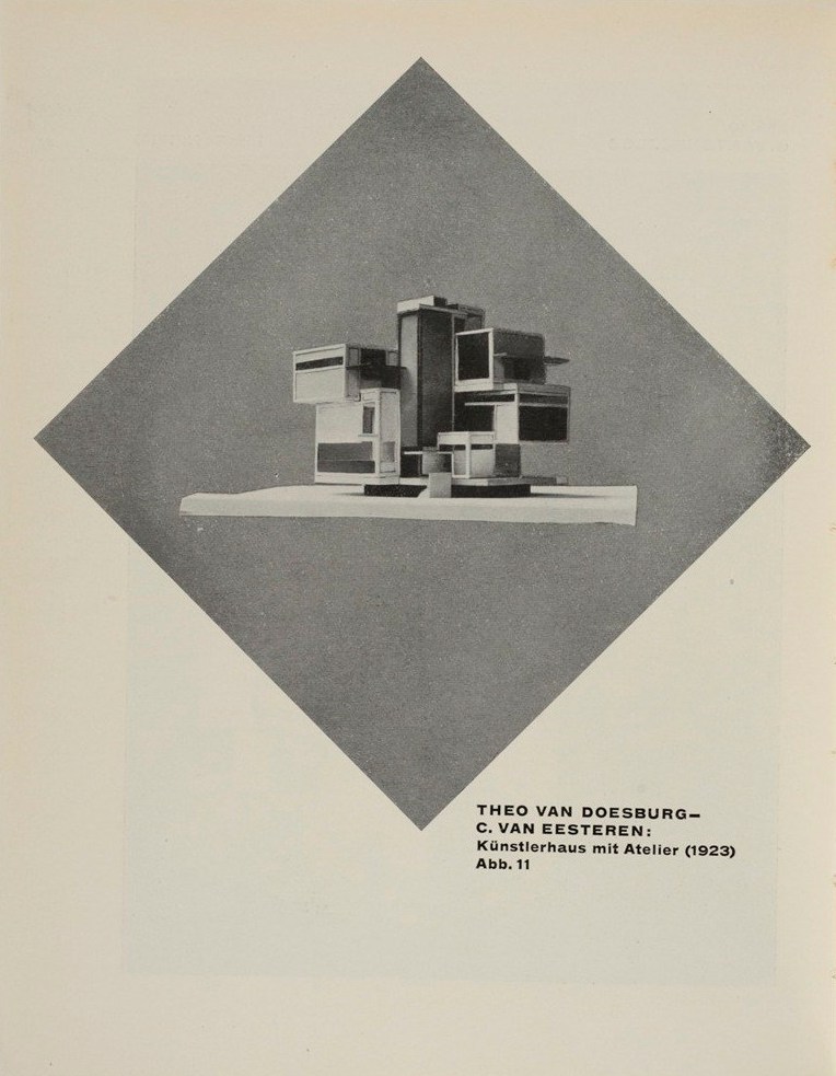 Grundbegriffe der neuen gestaltenden Kunst / Theo van Doesburg. — München : Albert Langen Verlag, 1925. — 40 s., 26 s. ill. — (Bauhausbücher 6).