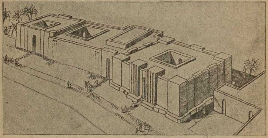 47. Реконструкция аккадского дворца