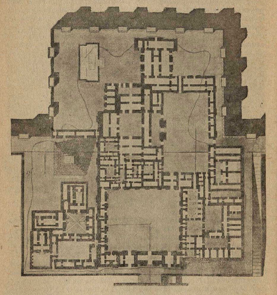48. План дворца Саргона