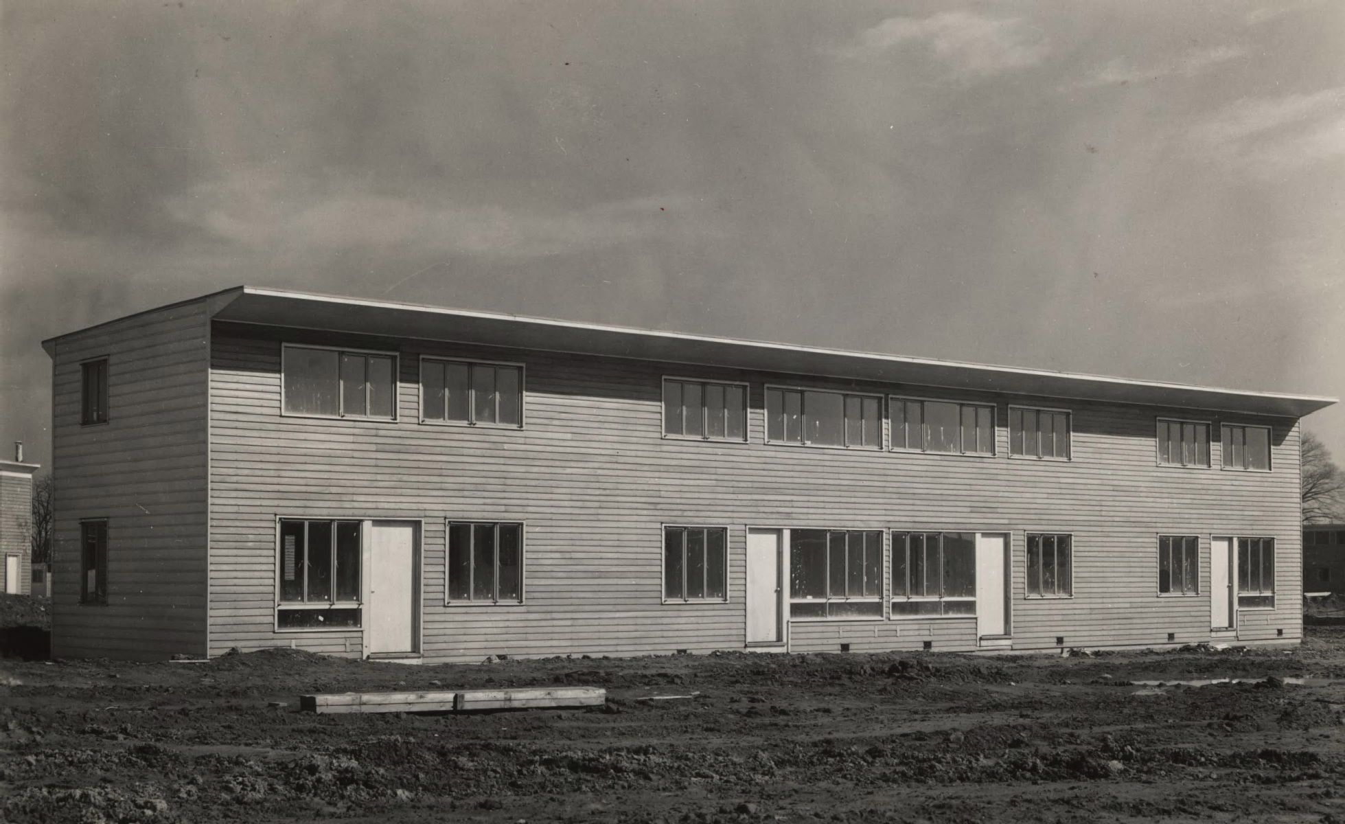 Louis I. Kahn. Project: Pennypack Woods. Client: Federal Works Agency and Federal Public Housing Authority. Louis I. Kahn Collection, Architectural Archives, University of Pennsylvania