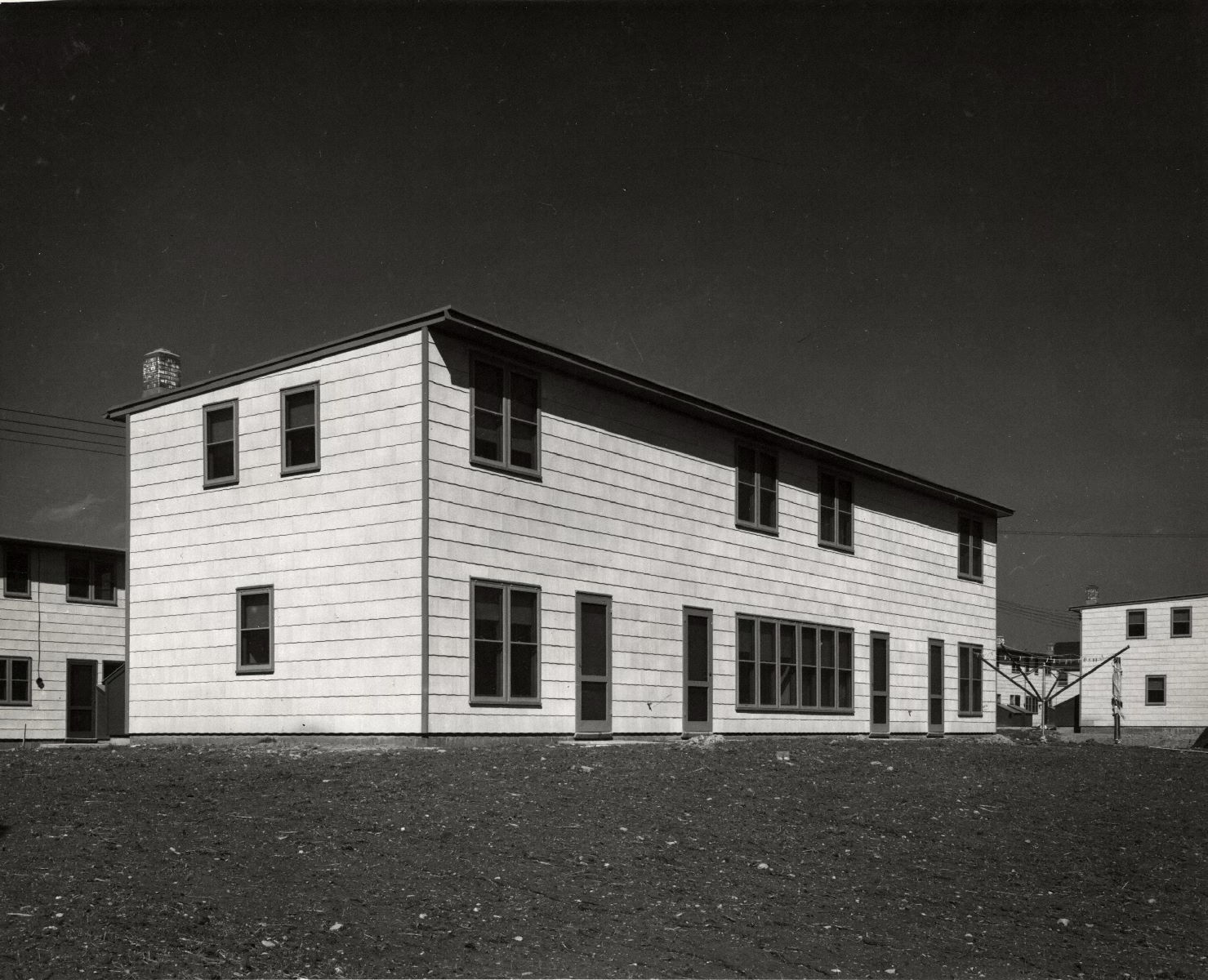 Louis I. Kahn. Project: Pine Ford Acres. Client: Federal Works Agency and United States Housing Authority. Louis I. Kahn Collection, Architectural Archives, University of Pennsylvania