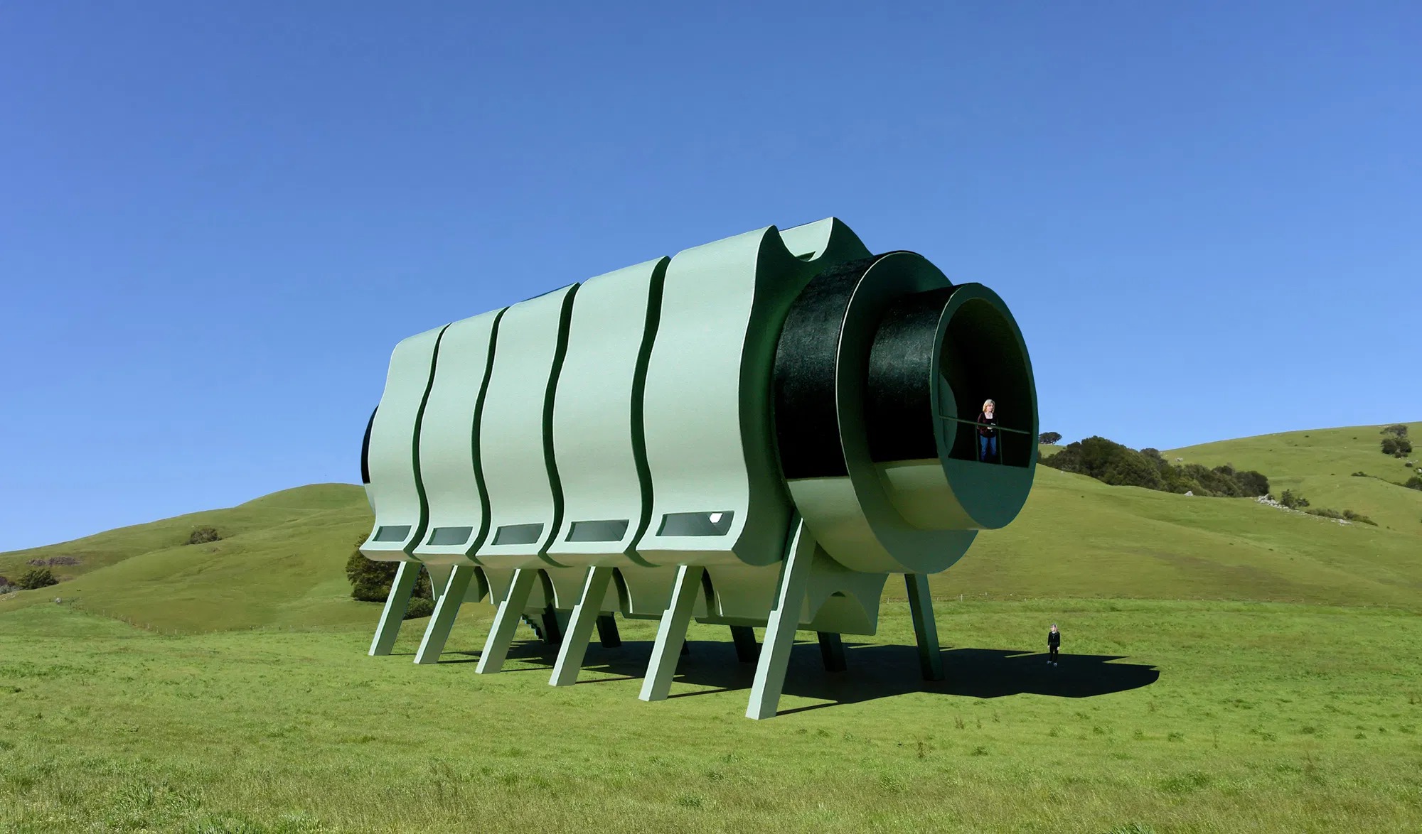 The Interactive Segmented House of the Future. © Michael Jantzen