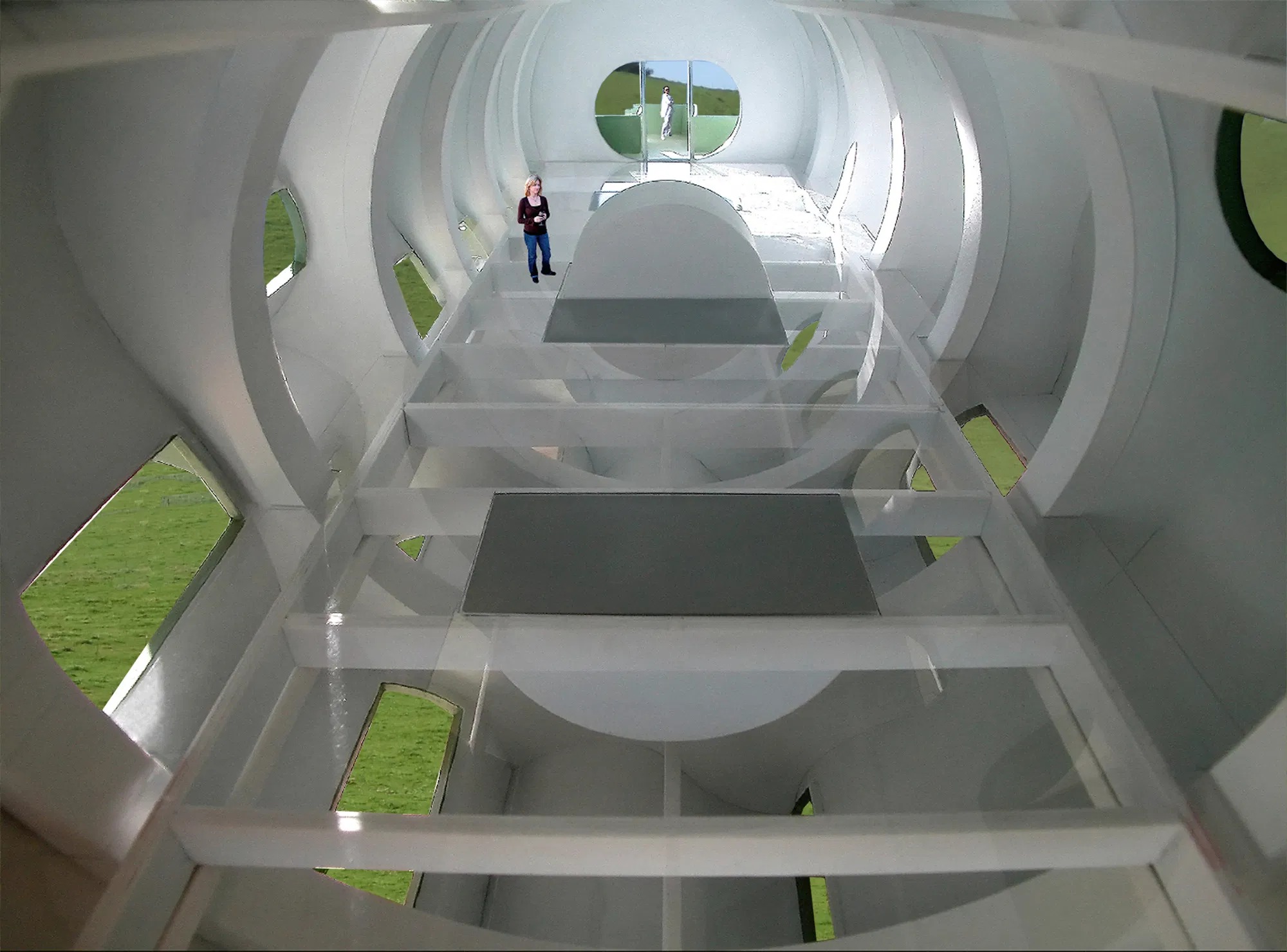 The Interactive Segmented House of the Future. © Michael Jantzen