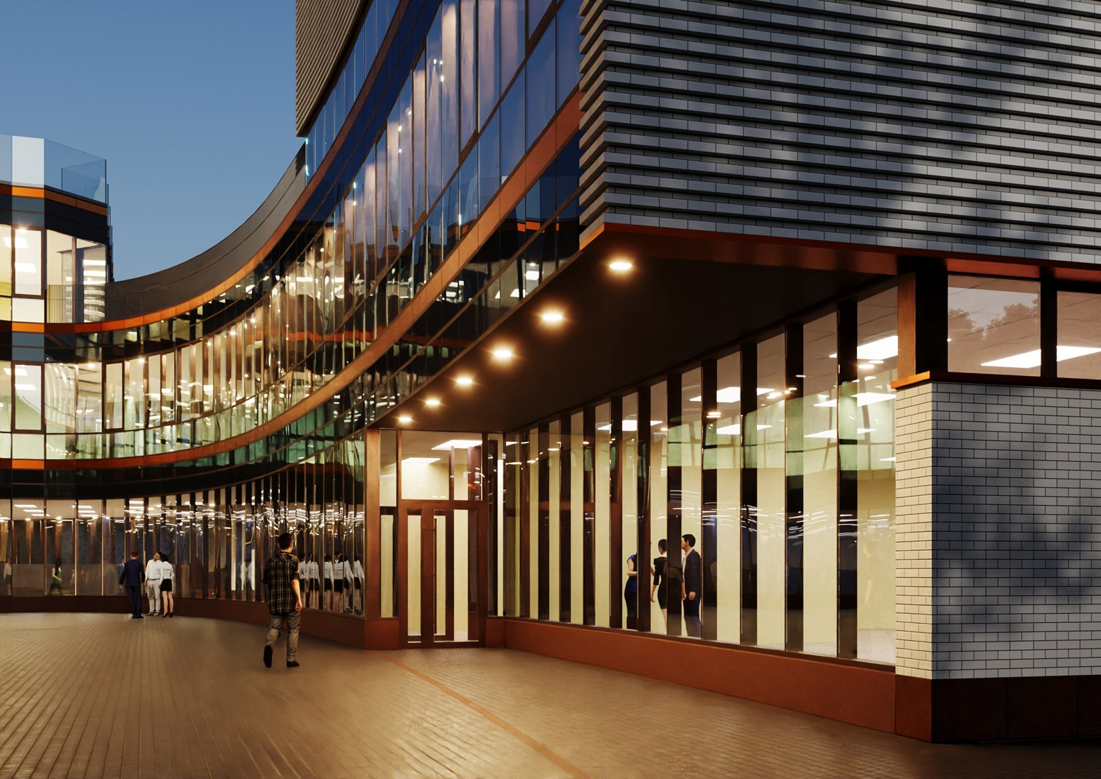 Образовательная школа на 500 мест, г.о. Подольск. © ЛАБВА ПРО