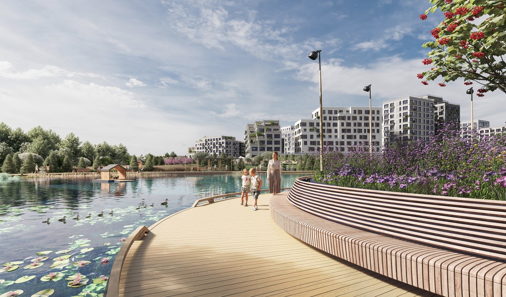 Проект «Мыс». © Генпро, Бюро Александра Леонова, MR Group