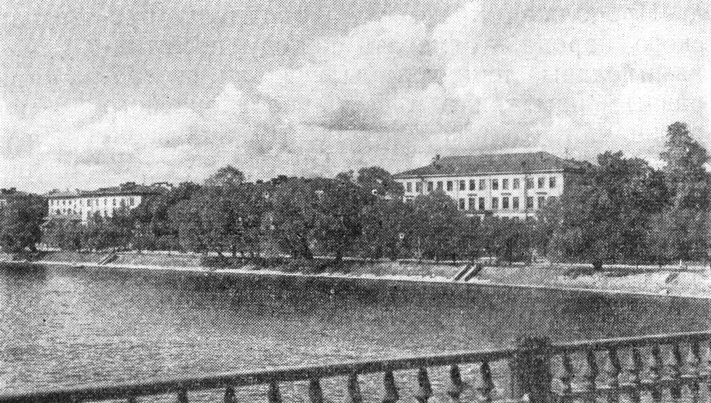 Ленинград. Приморский проспект. Архит. Н. Баранов и др. 1950