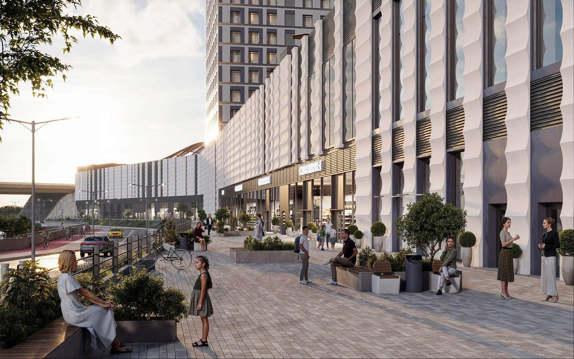 ВГК с подземной автостоянкой, г.о. Красногорский. © Мезонпроект