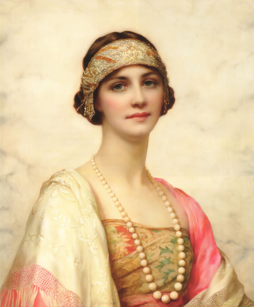 William Clarke Wontner. An Elegant Beauty