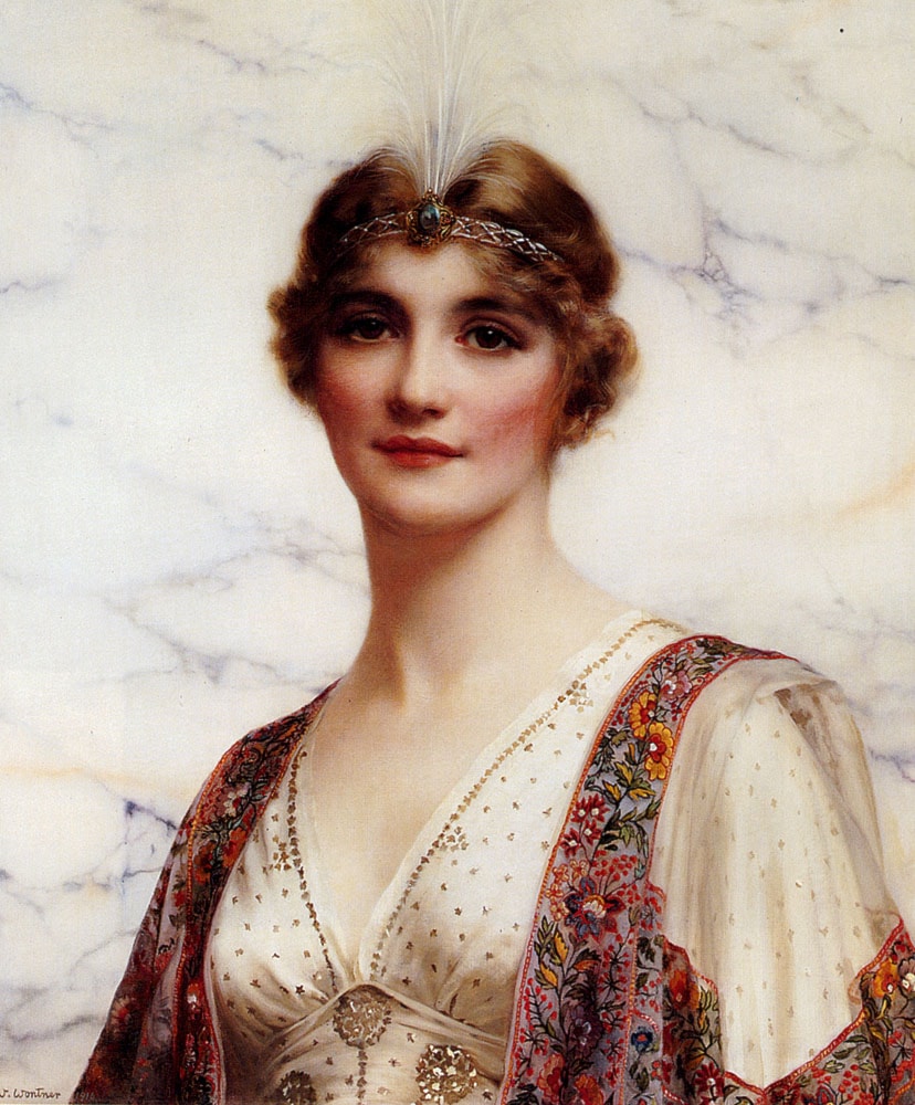 William Clarke Wontner. The Fair Persian. 1916