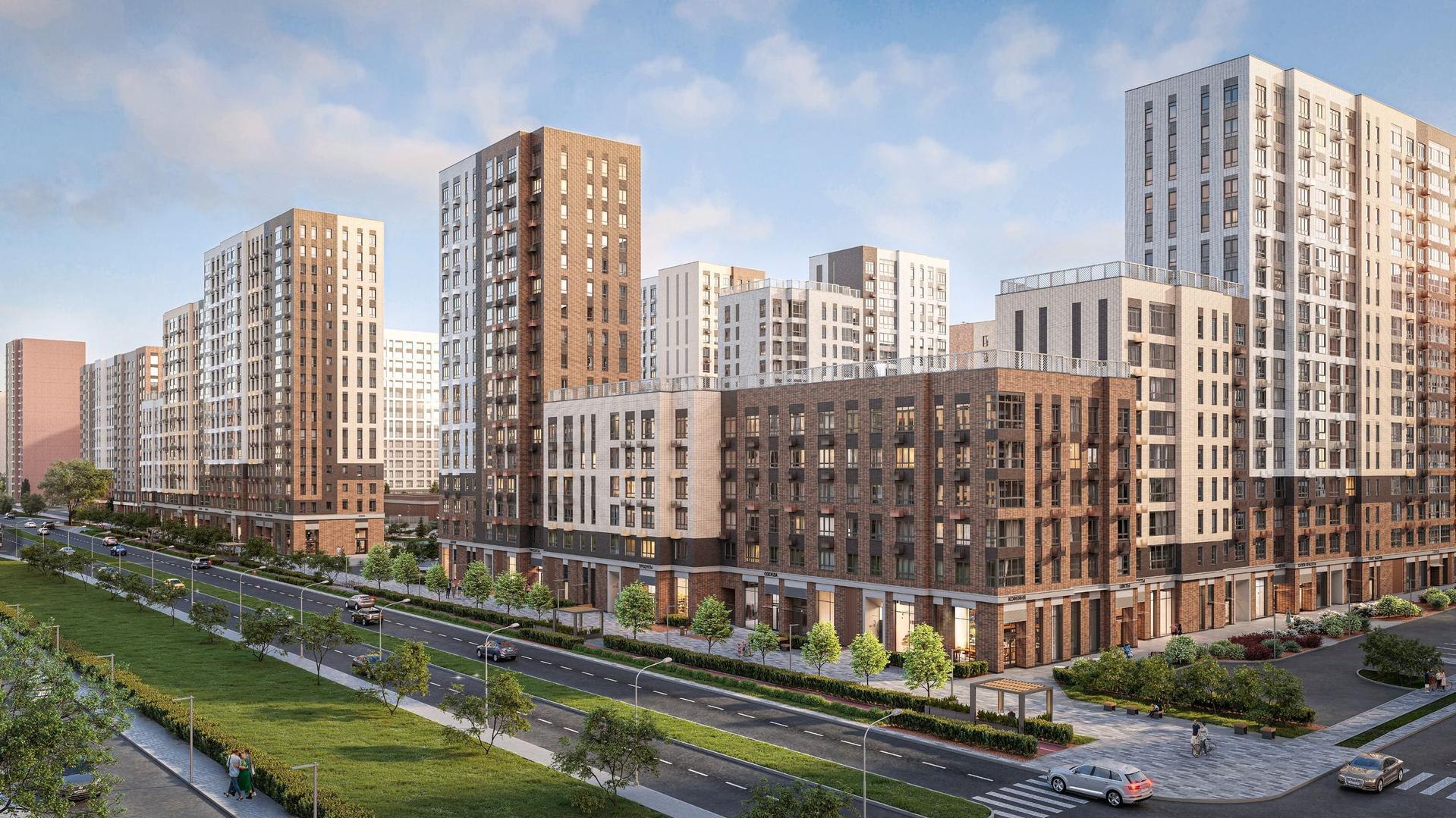 ЖК «1-й Химкинский», г.о. Химки. © АБ KPLN. Застройщик ГК ФСК