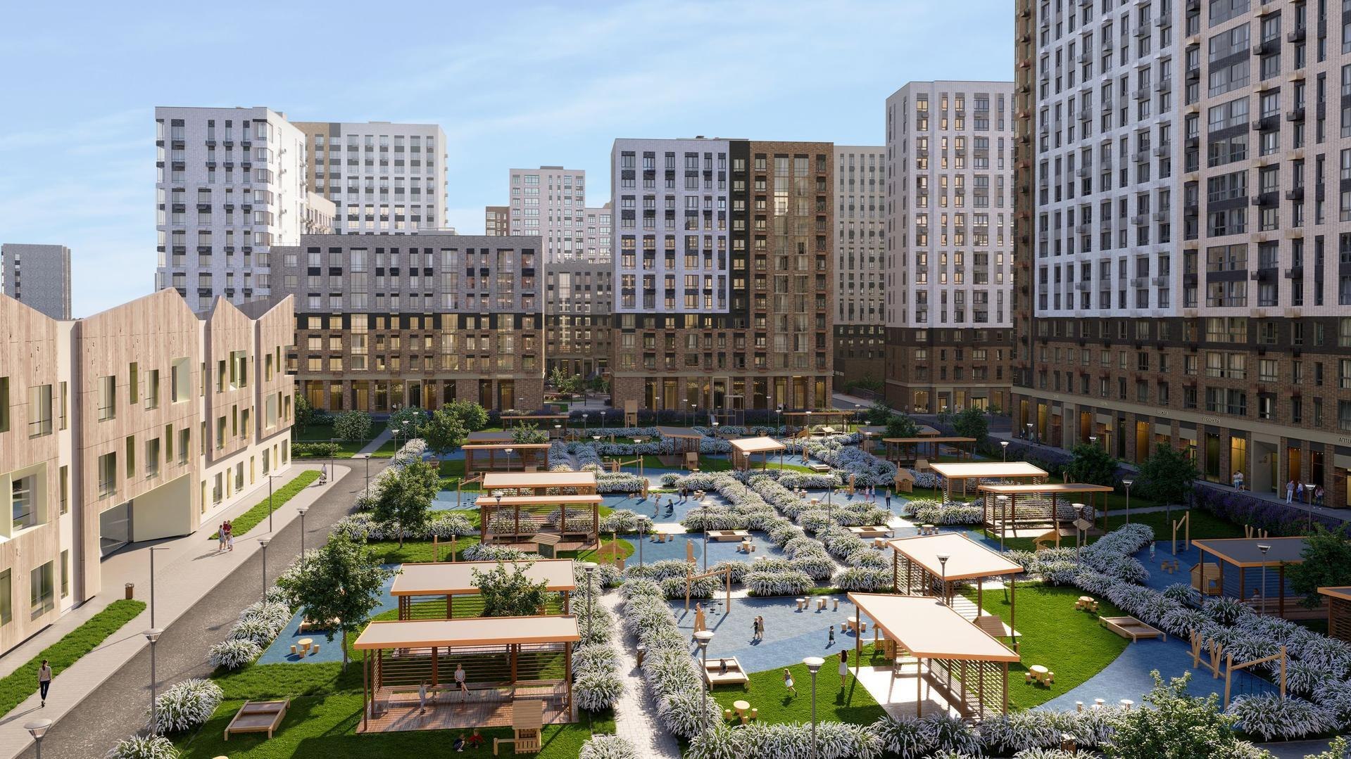 ЖК «1-й Химкинский», г.о. Химки. © АБ KPLN. Застройщик ГК ФСК