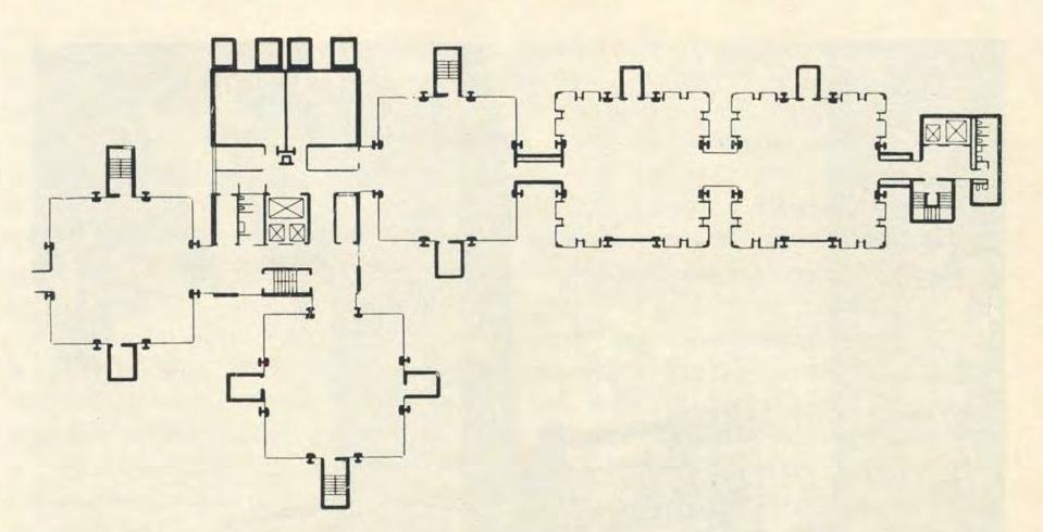 Лаборатории медицинских исследований Ричардса. Филадельфия. 1961 г. План