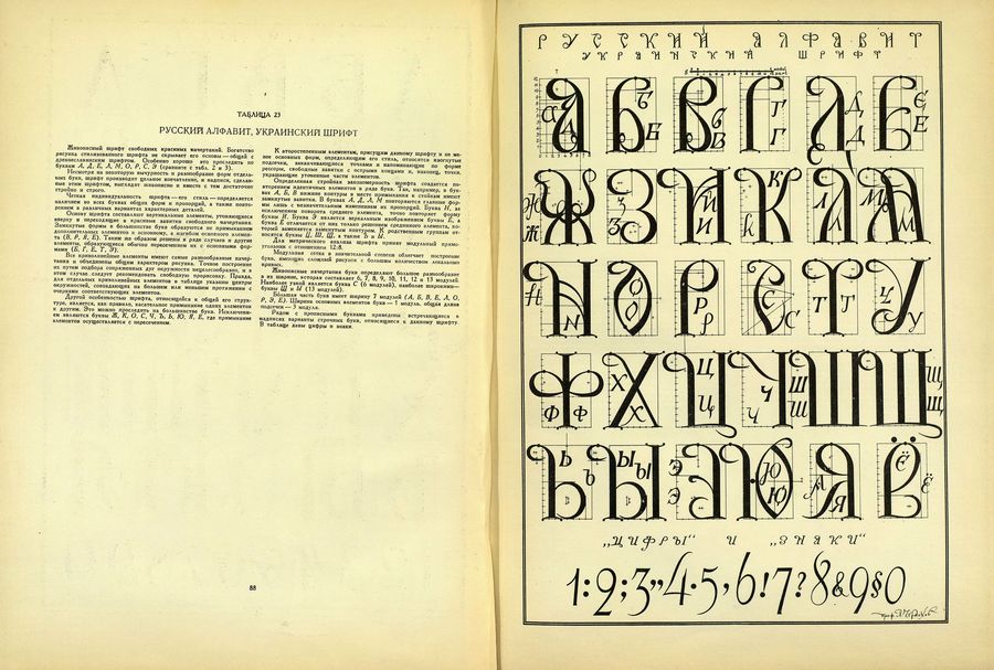 Построение шрифтов / Я. Г. Чернихов, Н. А. Соболев. — Москва : Искусство, 1958