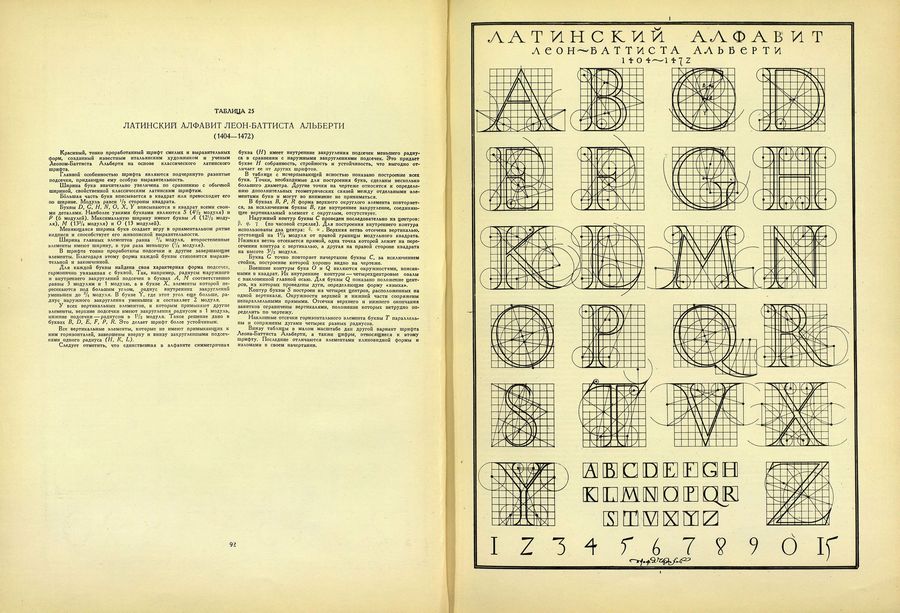 Построение шрифтов / Я. Г. Чернихов, Н. А. Соболев. — Москва : Искусство, 1958