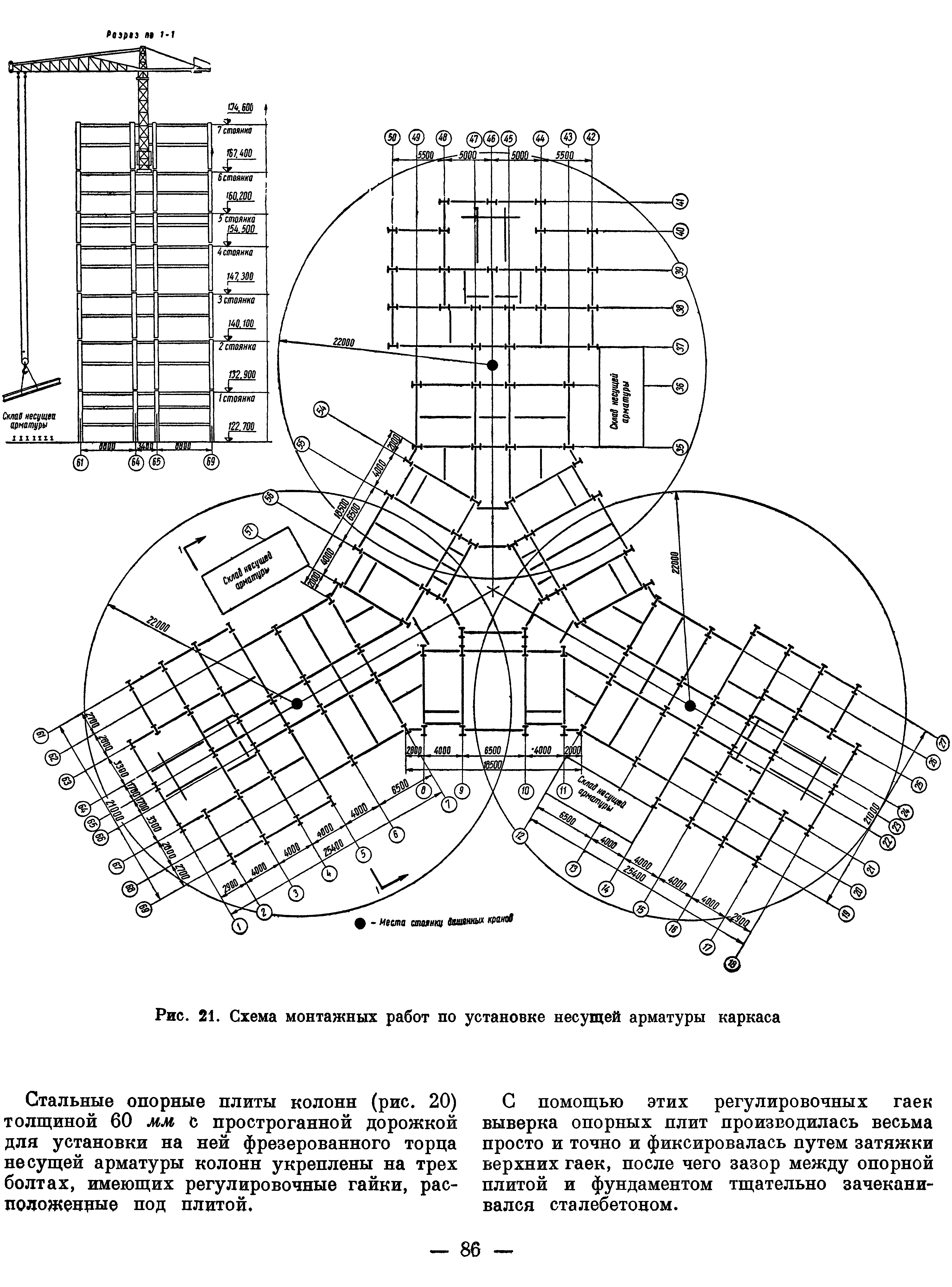 Конструкции высотных зданий : Из опыта проектирования и возведения / И. М. Тигранов, Н. П. Мельников, 3. И. Брауде, Л. М. Гохман, А. Я. Козаков ; Редактор инж. Г. В. Фридберг ; Академия архитектуры СССР, Научно-исследовательский институт строительной техники. — Москва : Государственное издательство литературы по строительству и архитектуре, 1952