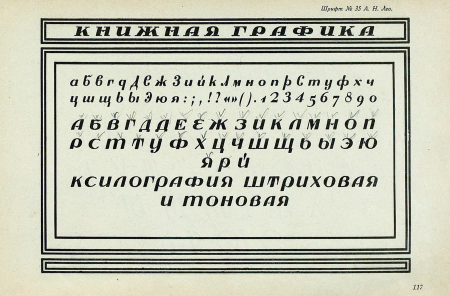Шрифты и их построение / Д. А. Писаревский ; Под редакцией академика архитектуры И. А. Фомина. — Ленинград : Издание автора, 1927