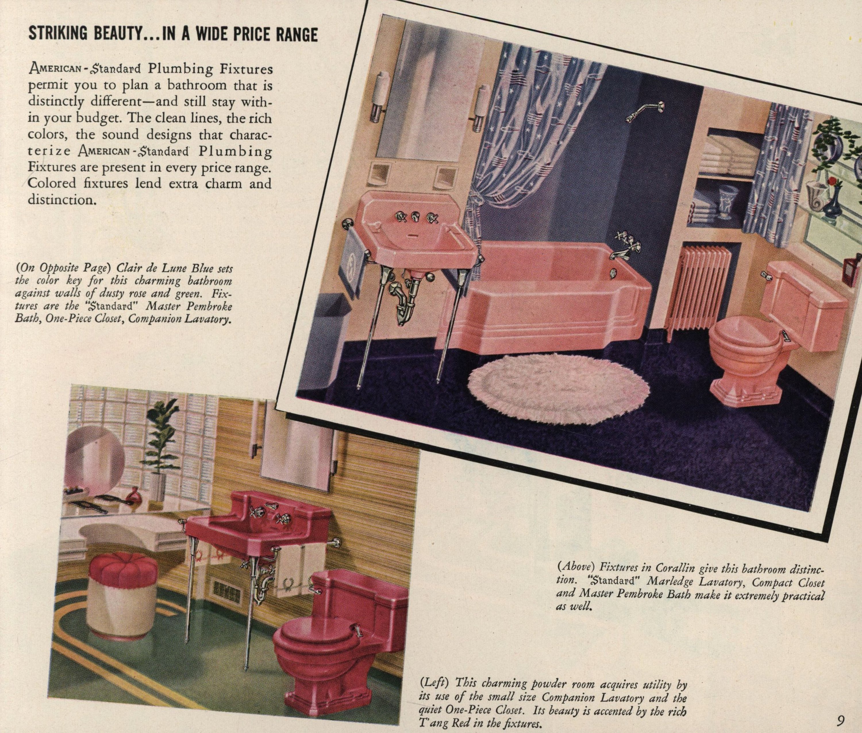 Plan Beauty for your home with American-Standard Plumbing Fixtures. — New York ; Pittsburgh : American Radiator & Standard Sanitary Corporation, 1945