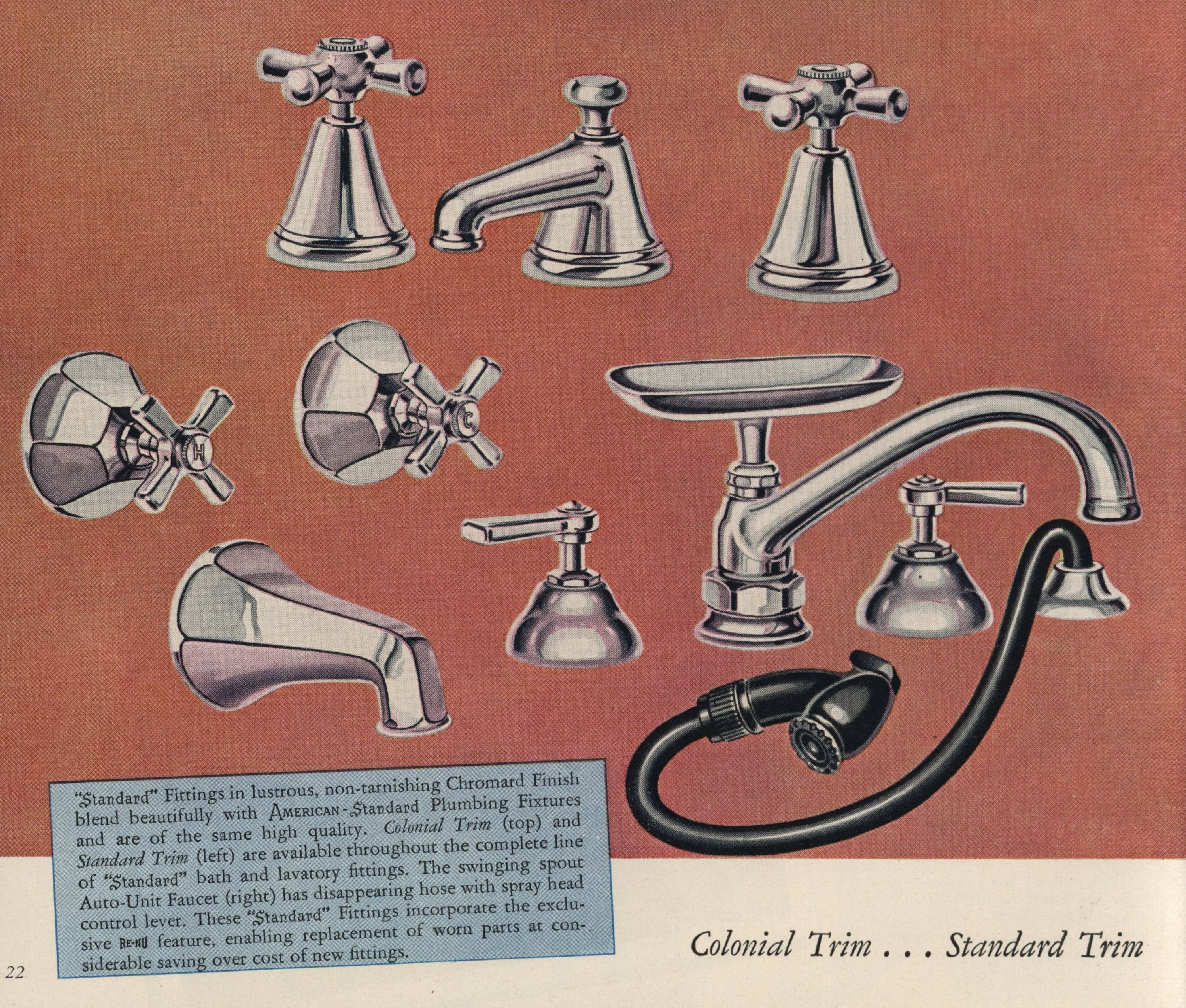 Plan Beauty for your home with American-Standard Plumbing Fixtures. — New York ; Pittsburgh : American Radiator & Standard Sanitary Corporation, 1945