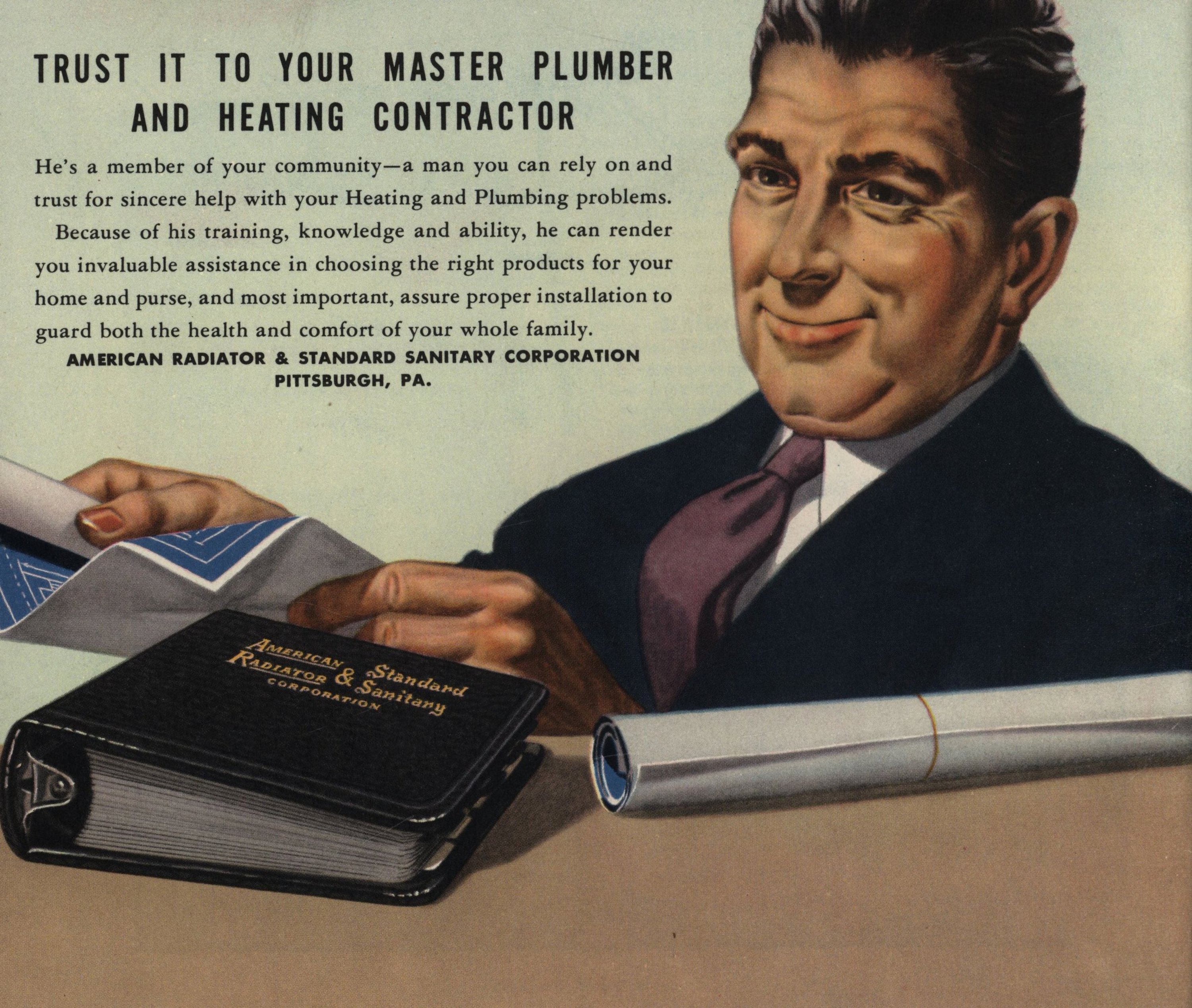 Plan Beauty for your home with American-Standard Plumbing Fixtures. — New York ; Pittsburgh : American Radiator & Standard Sanitary Corporation, 1945