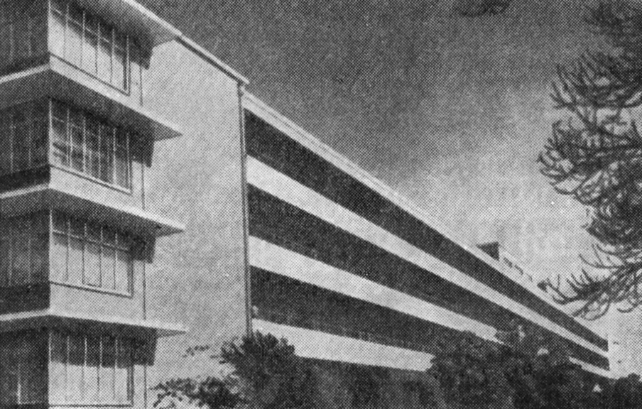 4. Гейдельберг, штат Виктория. Военный госпиталь, 1942 г. Арх. И. Лейтон