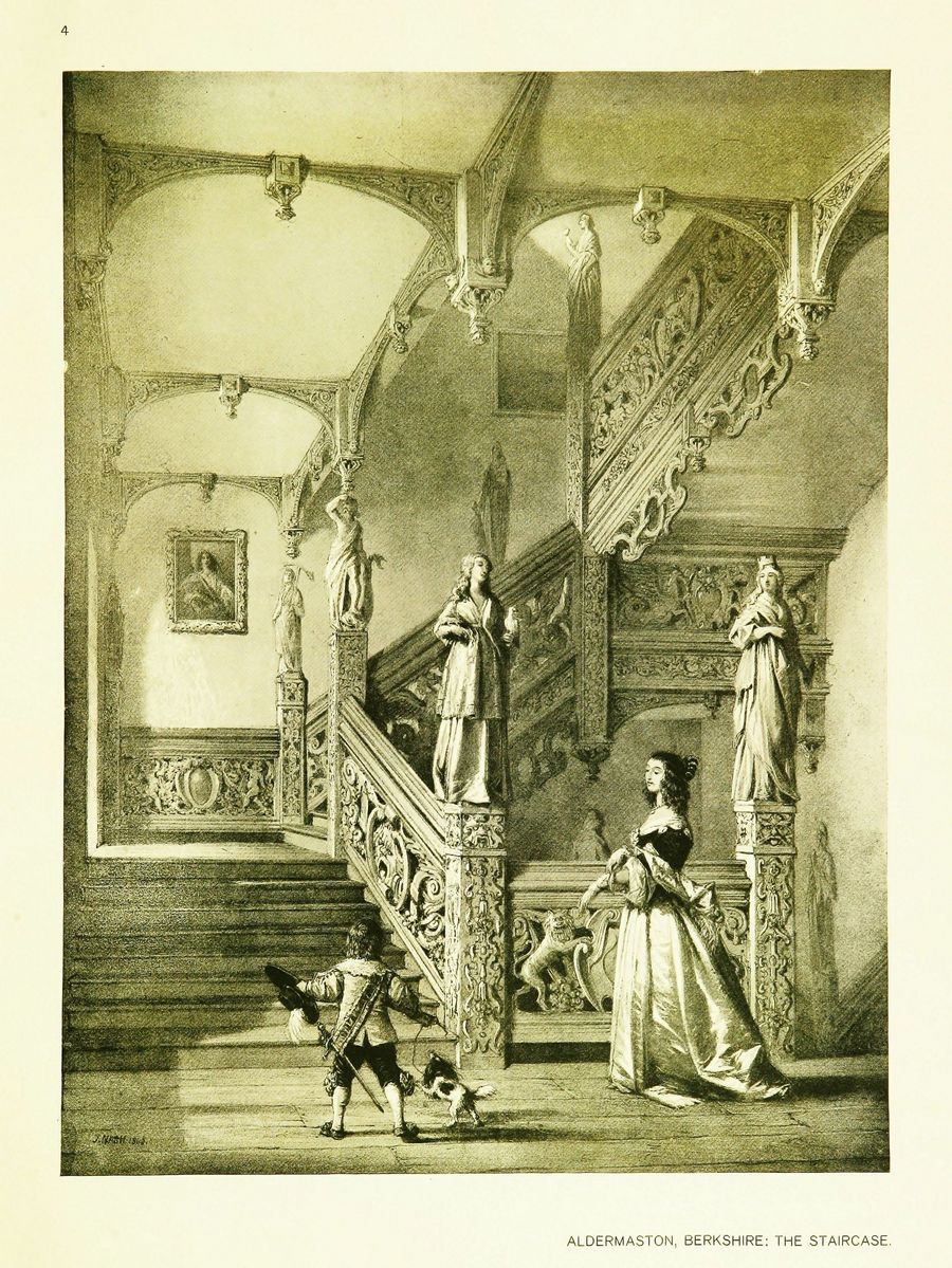 Joseph Nash. The mansions of England in the olden time : New Edition. — New York, 1912
