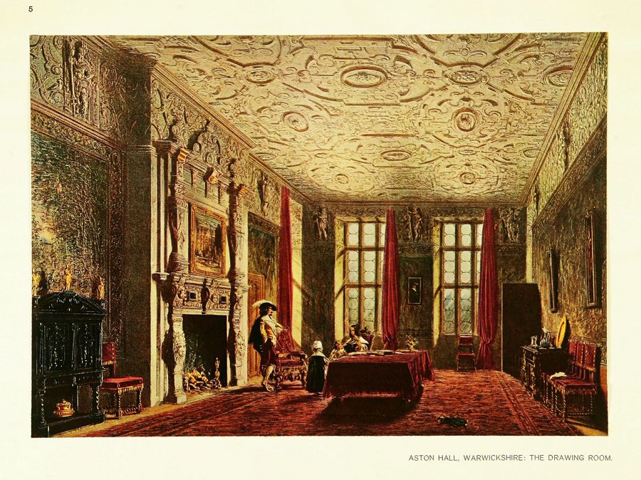 Joseph Nash. The mansions of England in the olden time : New Edition. — New York, 1912