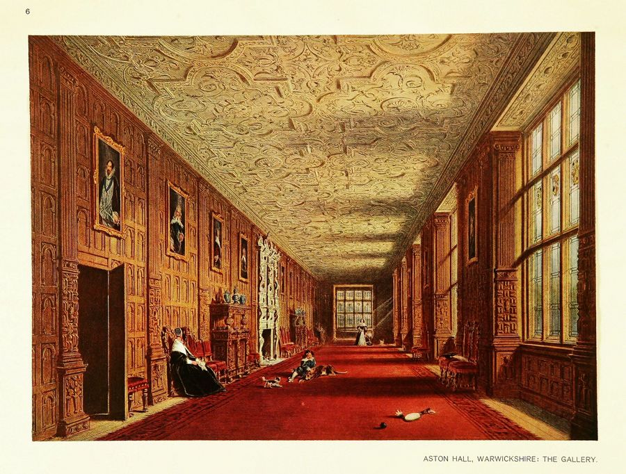 Joseph Nash. The mansions of England in the olden time : New Edition. — New York, 1912